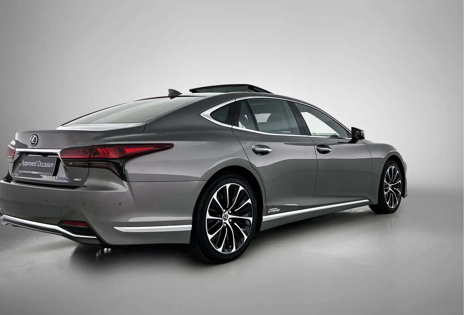 Lexus LS 500 500h AWD President Line | Luchtvering met Access-M Grijs - 2