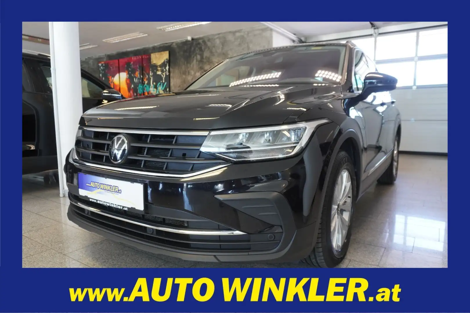 Volkswagen Tiguan 1.5 TSI Life  AHV/Navi/Winterpaket Schwarz - 1