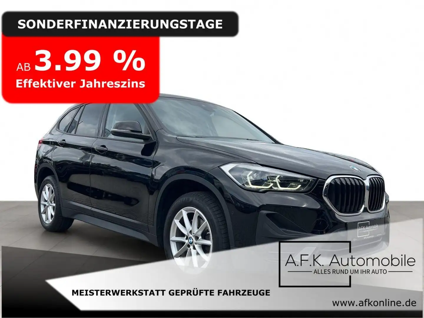 BMW X1 sDrive 18 d | HEAD-UP | RF-KAMERA | CARPLAY | Schwarz - 1