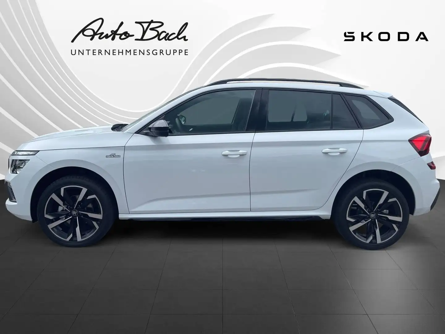 Skoda Kamiq 1.0TSI MonteCarlo DSG LED Panorama ACC AHK Weiß - 2