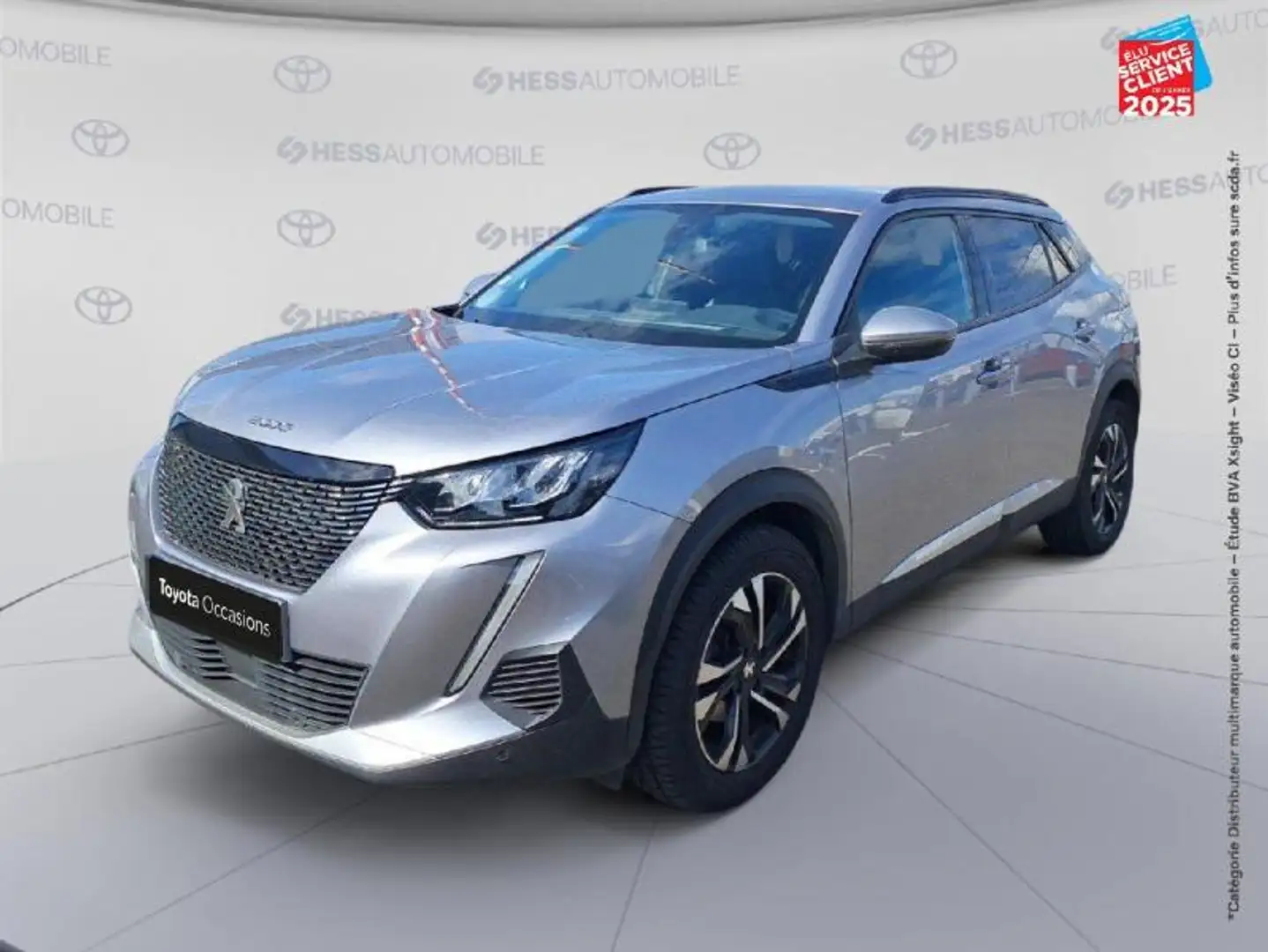 Peugeot 2008 1.2 PureTech 100ch S\u0026S Allure Gris - 1
