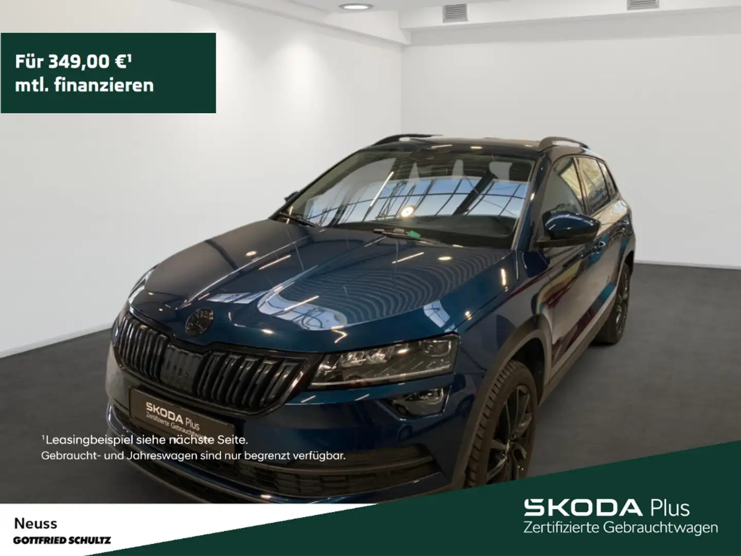 Skoda Karoq STYLE TSI NAVI LED CARPLAY SITZHEIZUNG EINPARKHILF Azul - 1