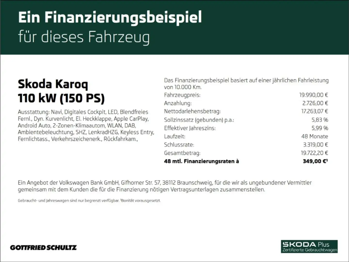 Skoda Karoq STYLE TSI NAVI LED CARPLAY SITZHEIZUNG EINPARKHILF Azul - 2