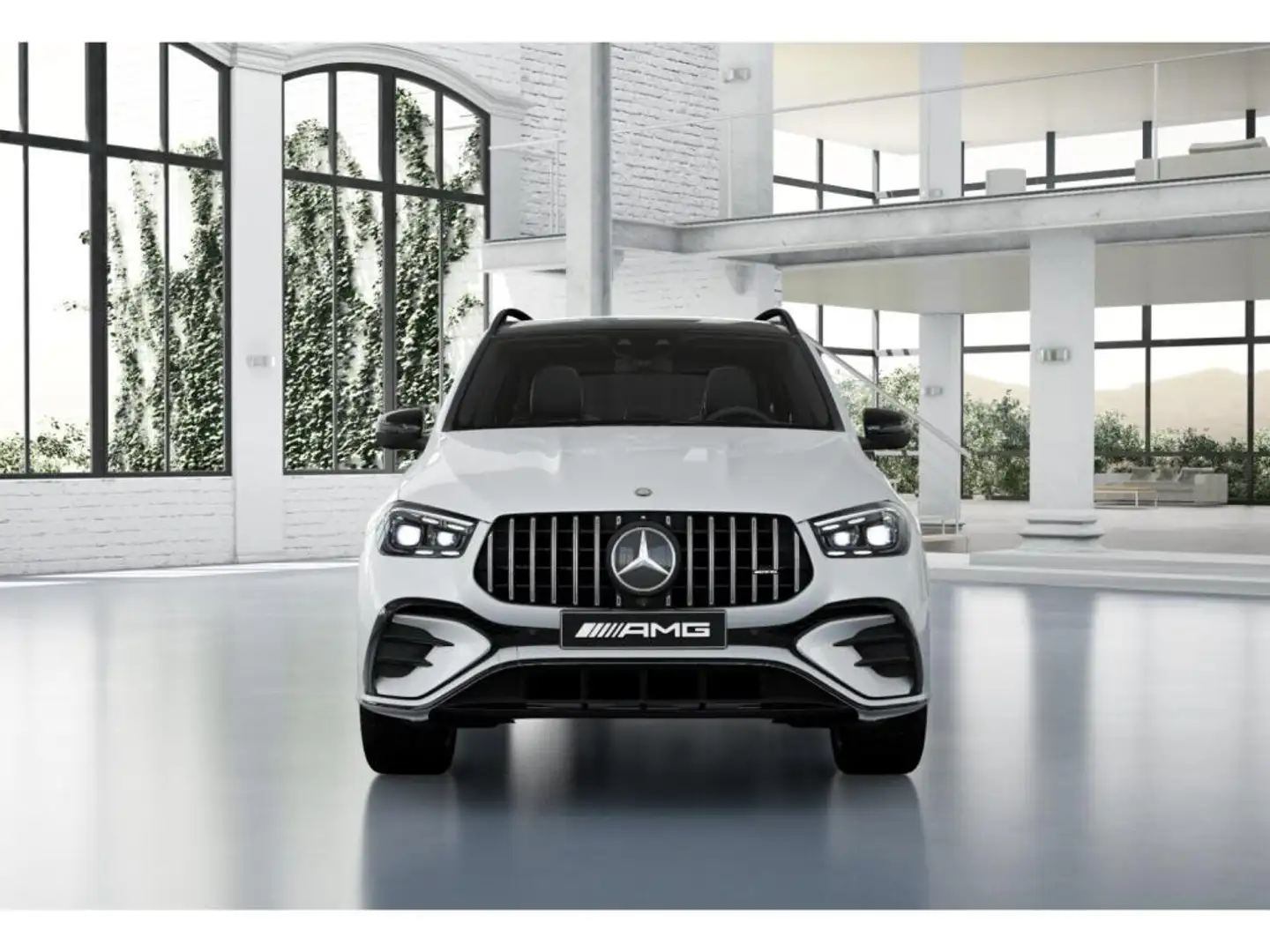 Mercedes-Benz GLE 53 AMG HY 4M+ Night*AHK*HUD*PanoSD*Burmester Weiß - 2