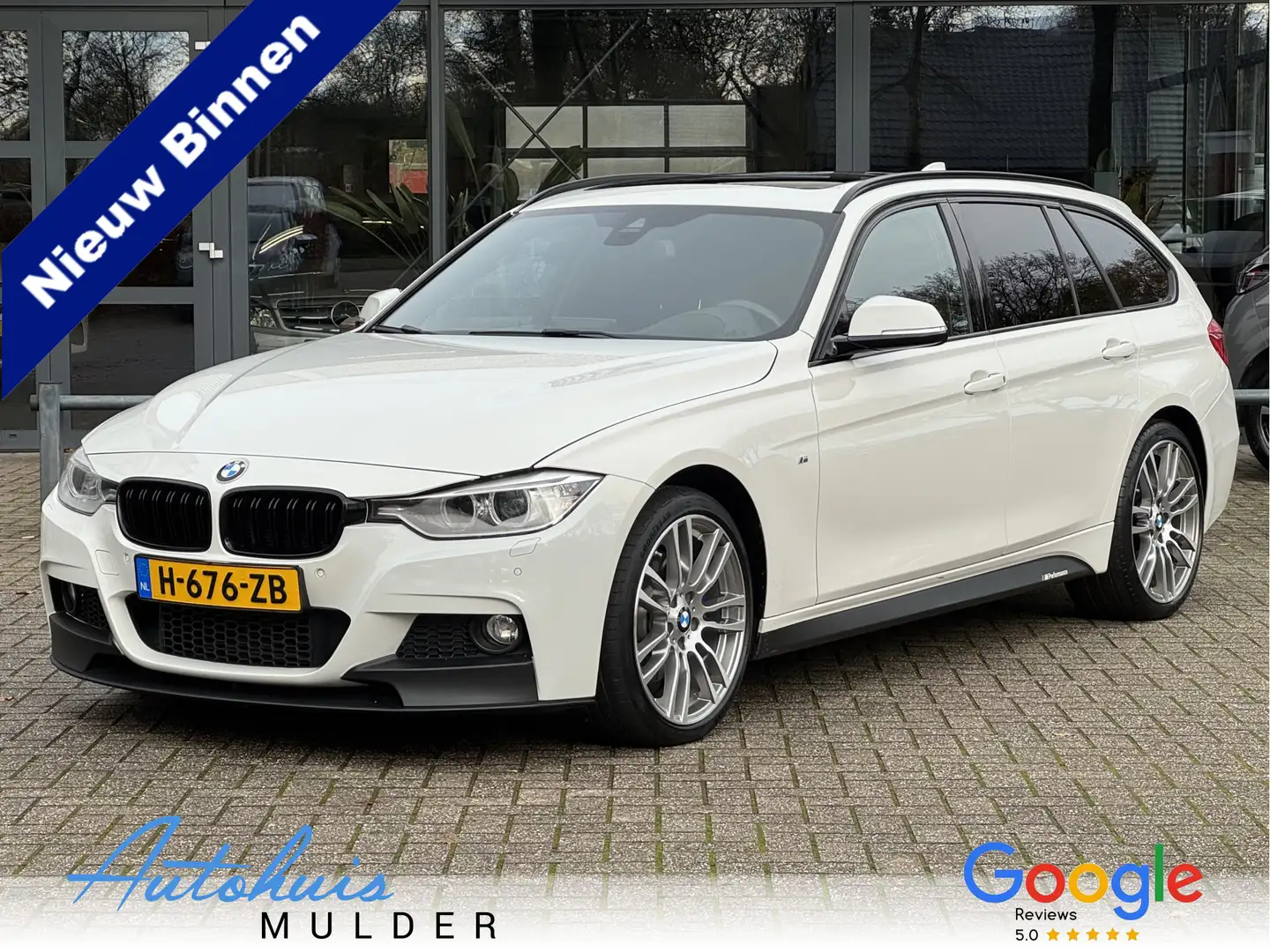 BMW 335 3-serie Touring 335i xDrive High Executive Pano/Tr Blanco - 1