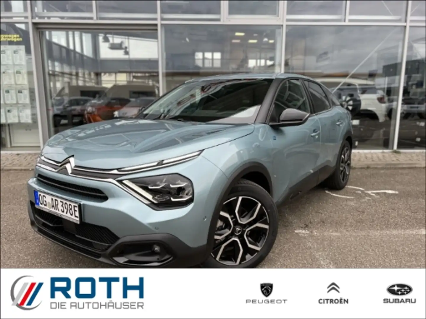 Citroen C4 e-Shine 136 Elektro HUD StandHZG Navi Leder Digita Blau - 1