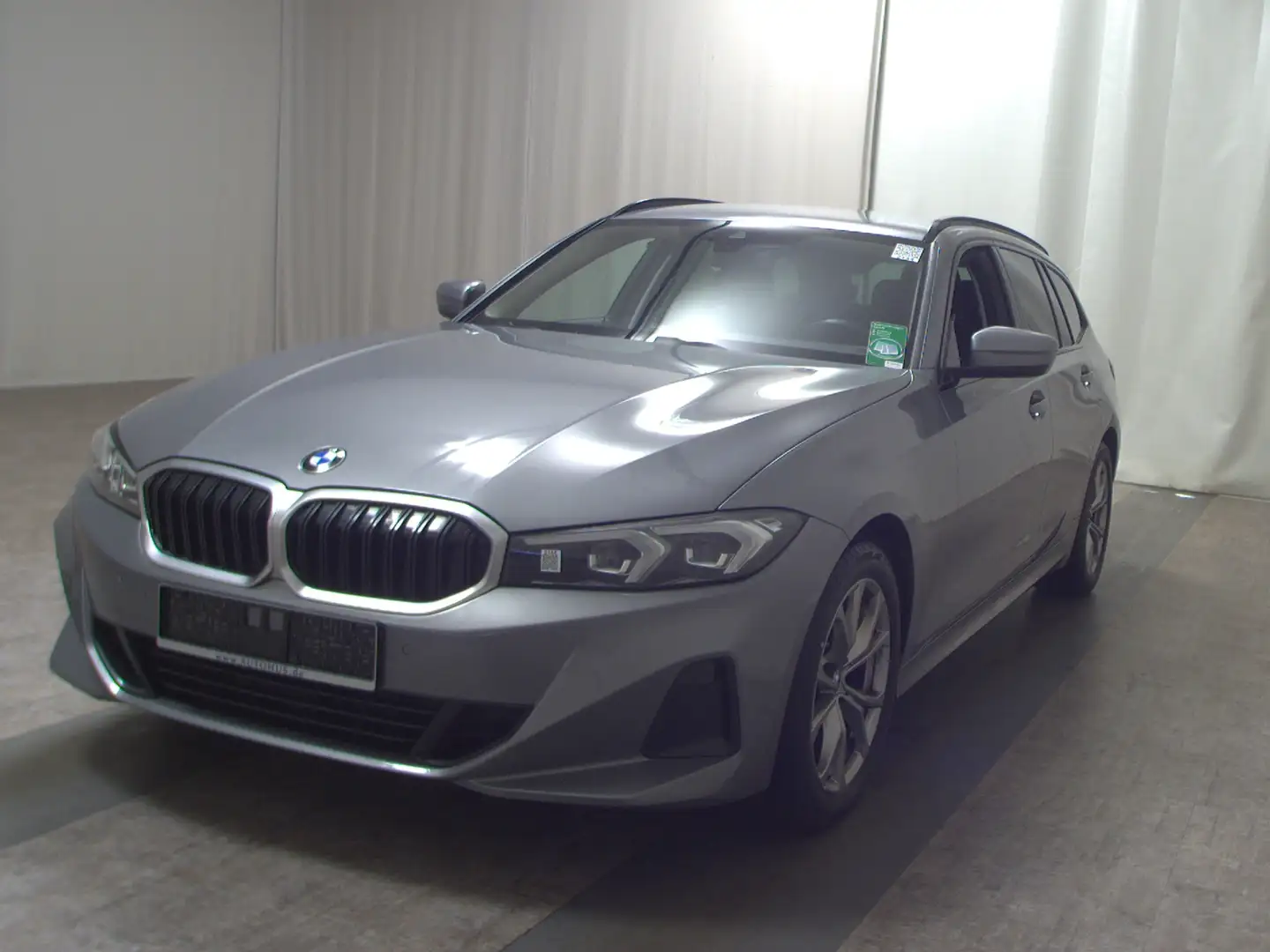 BMW 318 dA Touring Curved Navi LED PDC Shz Gris - 2