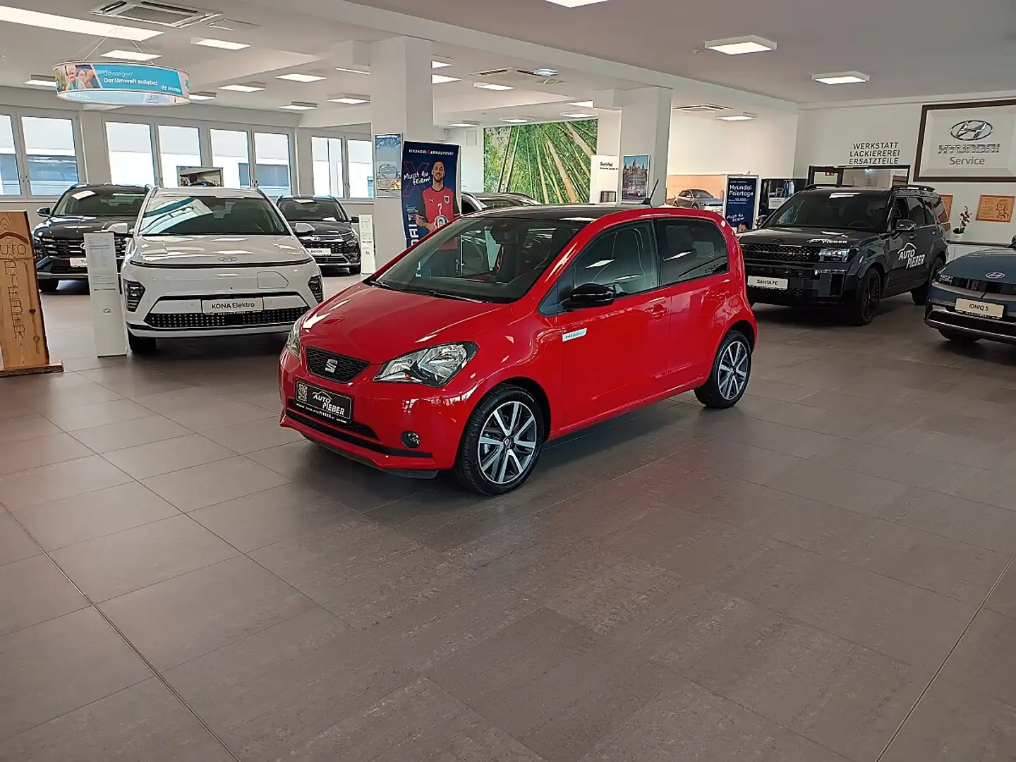 SEAT Mii Electric Plus 32,3kWh *Tempomat*SHZ* Rot - 2