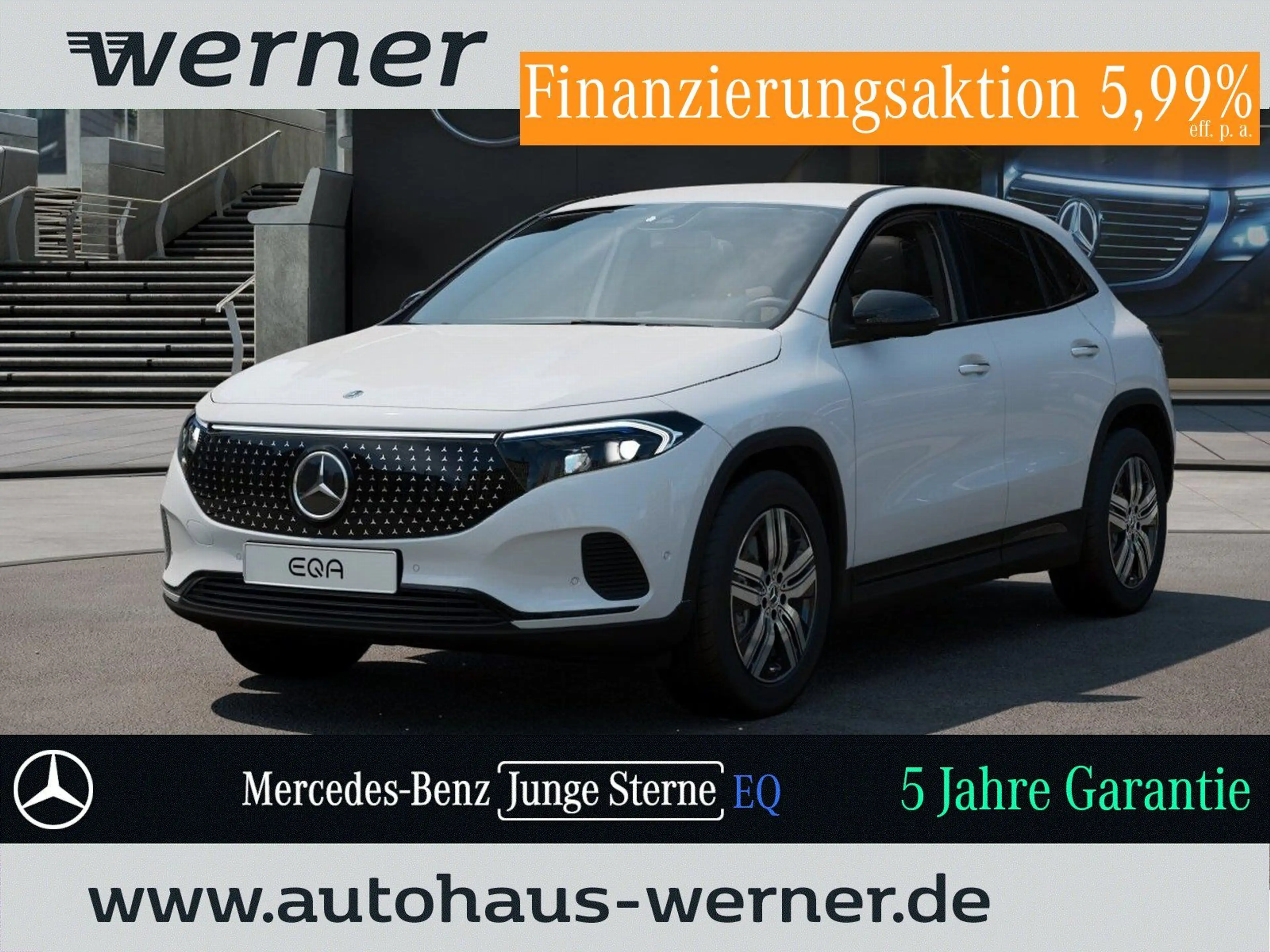 Mercedes-Benz EQA 250+ ELECTR-ART-ADVANCED+NIGHT AHK DISTRONIC