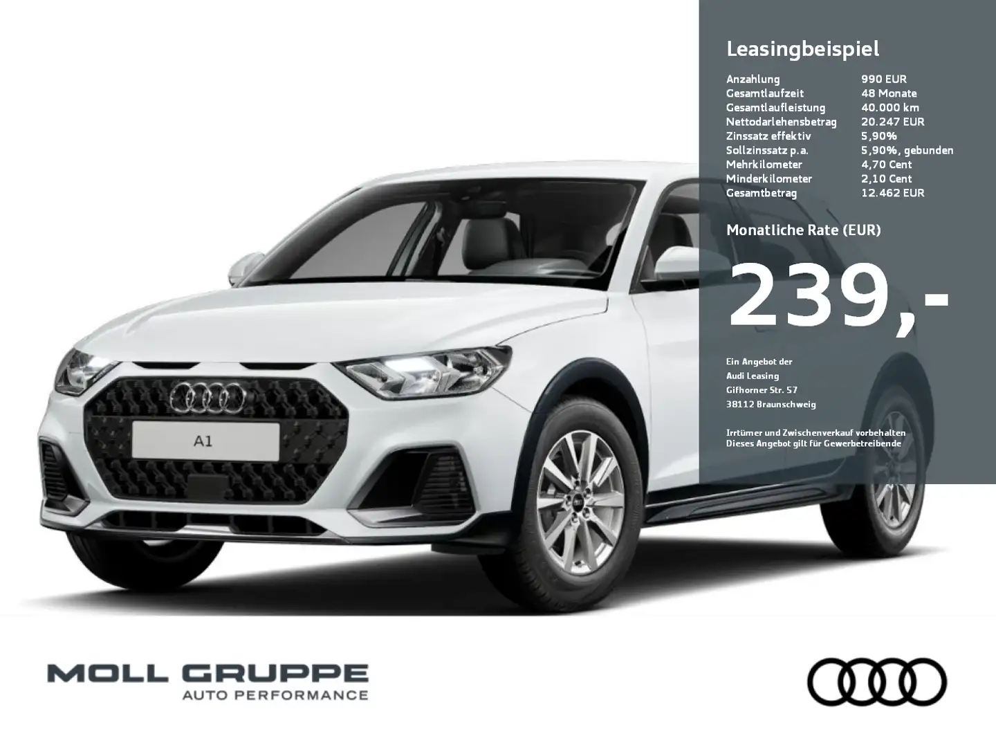 Audi A1 allstreet 30 TFSI S tronic AUT KLIMAA. LM PDC Wit - 1
