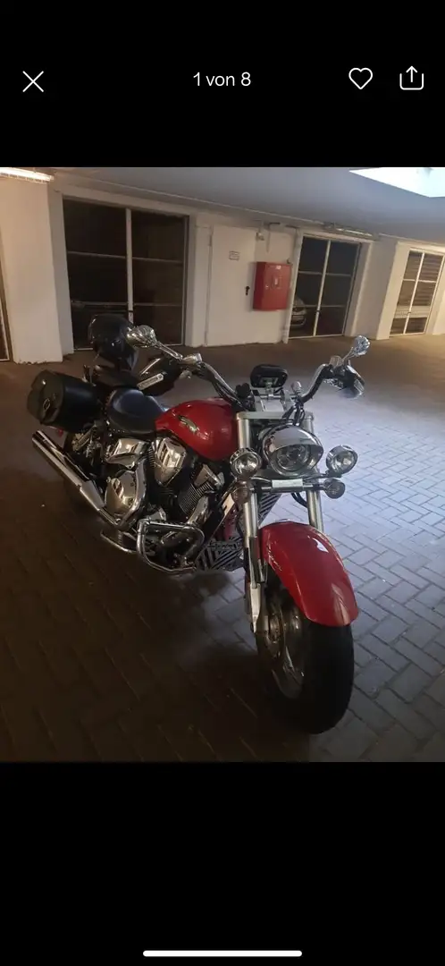 Honda VTX 1800 Czerwony - 2
