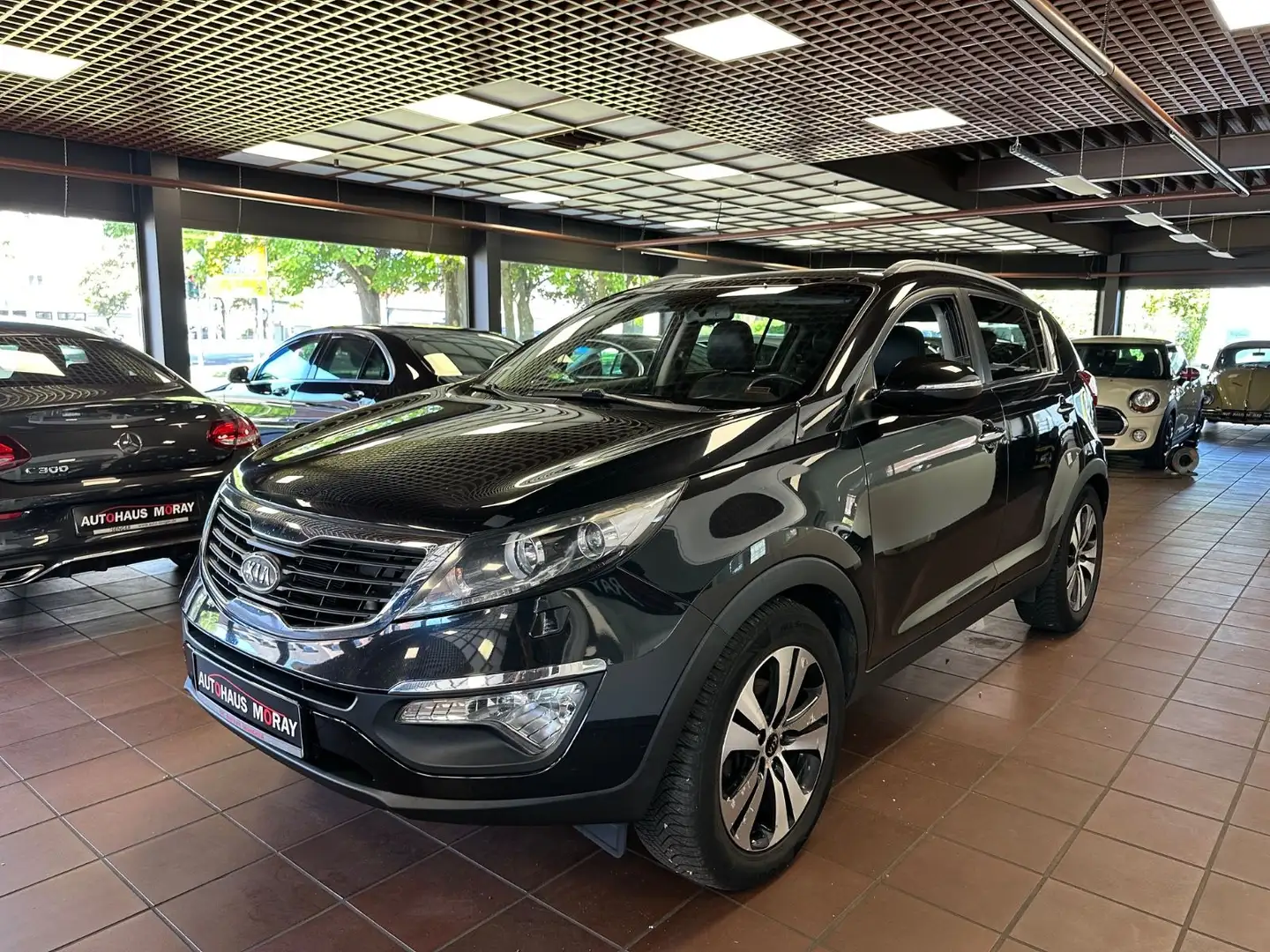 Kia Sportage Spirit 4WD, Leder, Pano., Kamera, Navi. Zwart - 1