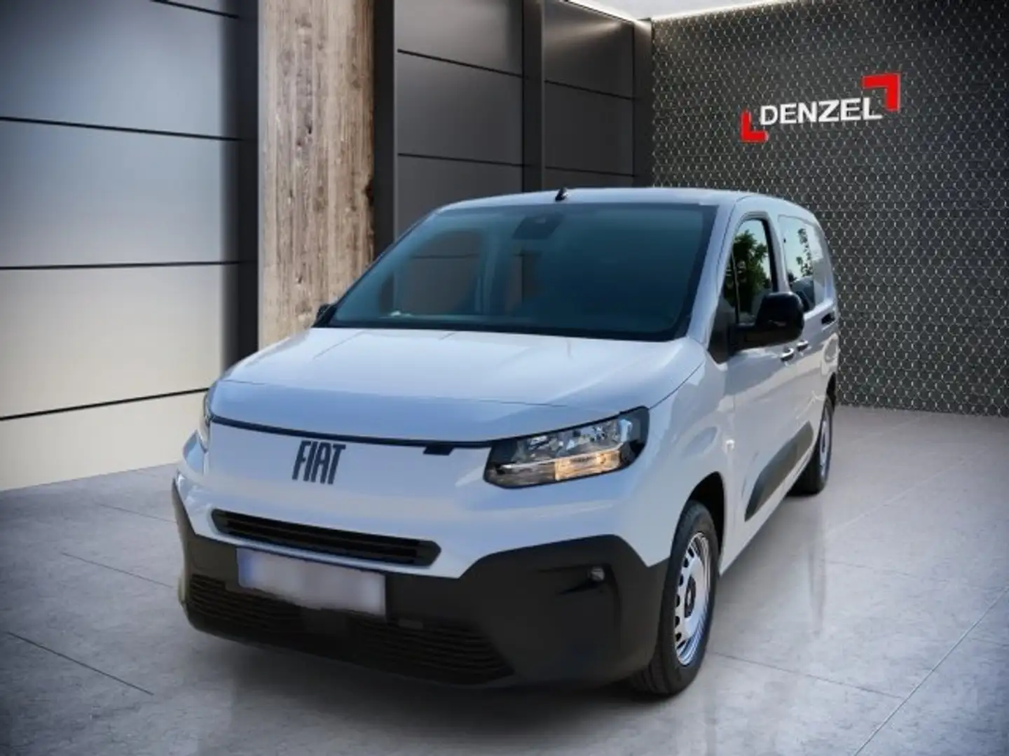 Fiat Doblo DoKa L2 BlueHDI 100 MT Diesel Blanc - 2