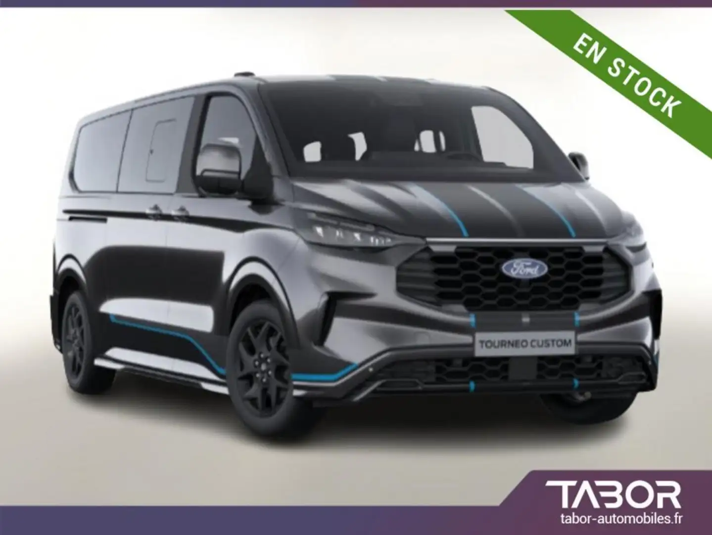 Ford Tourneo Custom Custom 2.0 TDCi 170 Aut Sport L2 Gris - 1
