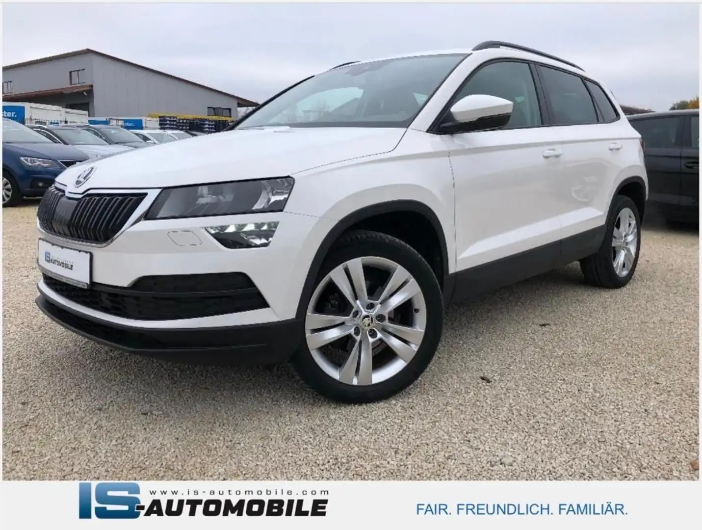 Skoda Karoq Style,NAVI, ACC, SHZ, DAB, Keyless Go,RFK Blanc - 1
