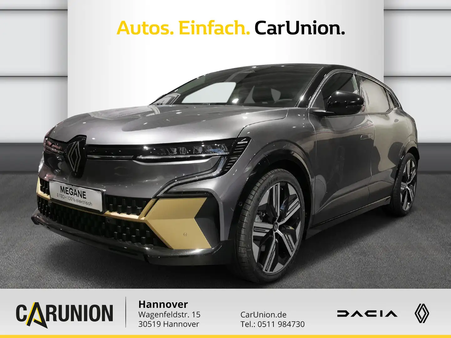 Renault Megane E-Tech Iconic EV60 220 Grau - 1