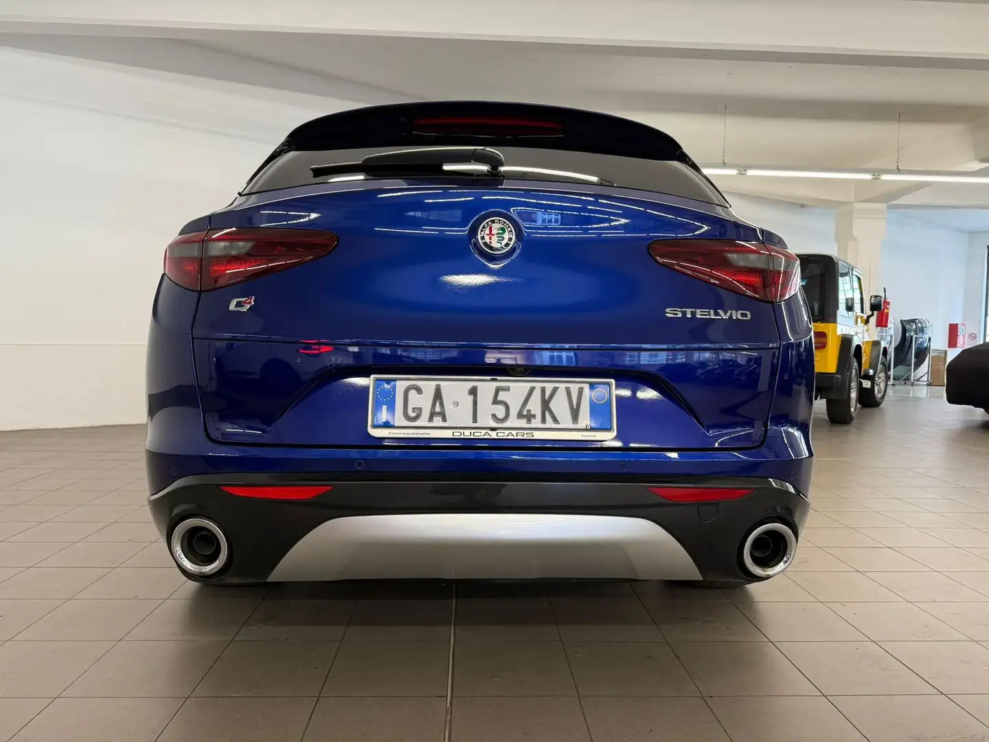 Alfa Romeo Stelvio Stelvio 2.2 Turbodiesel 210 CV AT8 Q4 Ti Sospensi Blauw - 2