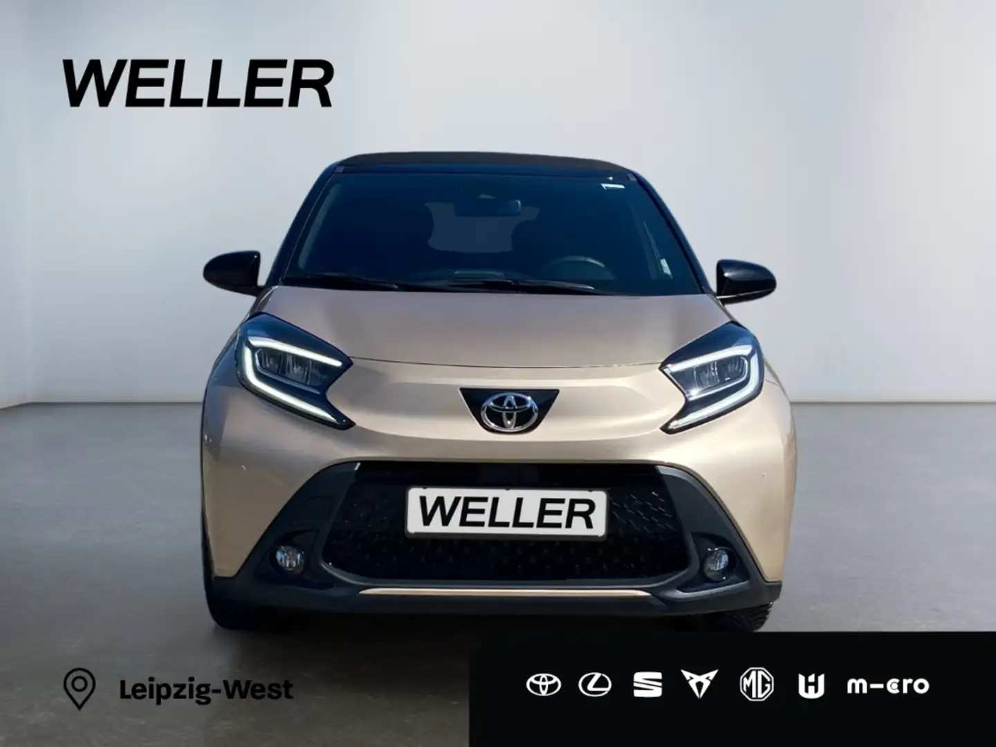 Toyota Aygo X Air Style *LED*Faltdach*ACC*CAM*CarPlay* Beige - 2