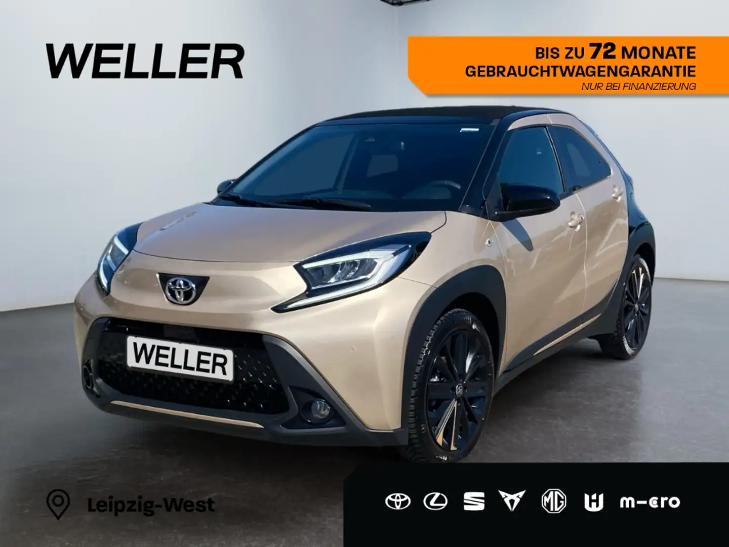 Toyota Aygo X Air Style *LED*Faltdach*ACC*CAM*CarPlay* Beige - 1