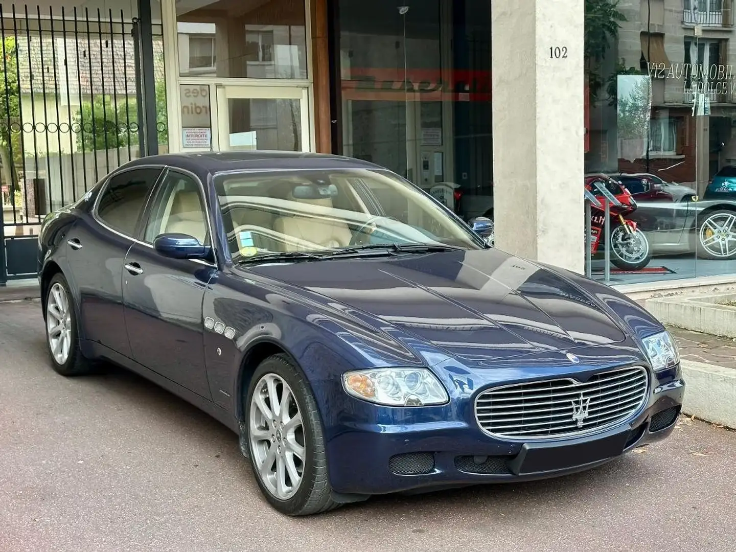 Maserati Quattroporte Quattroporte 4.2 V8 Bleu - 1