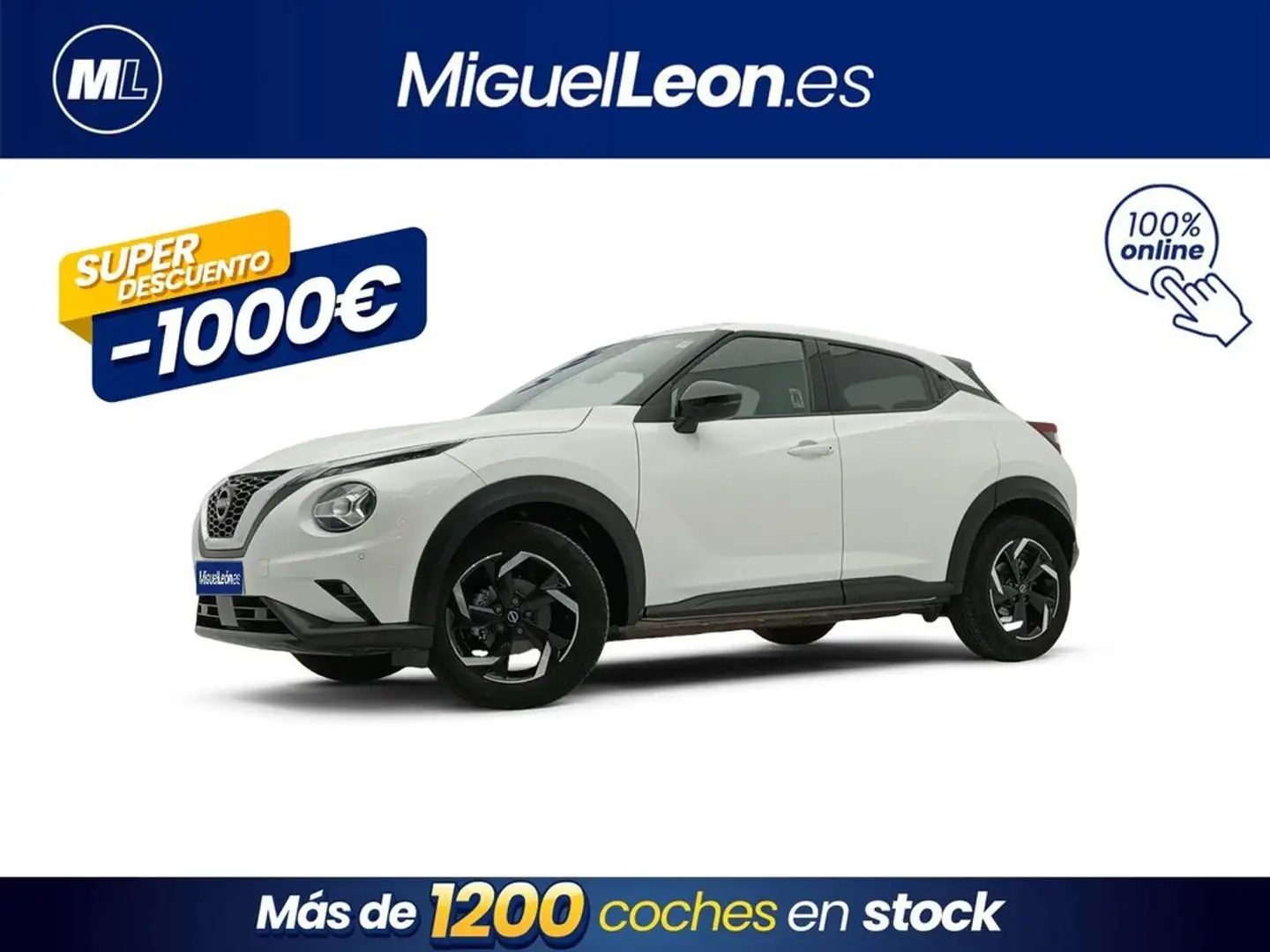 Nissan Juke DIG-T 84 kW (114 CV) 6M/T Acenta Blanco - 1
