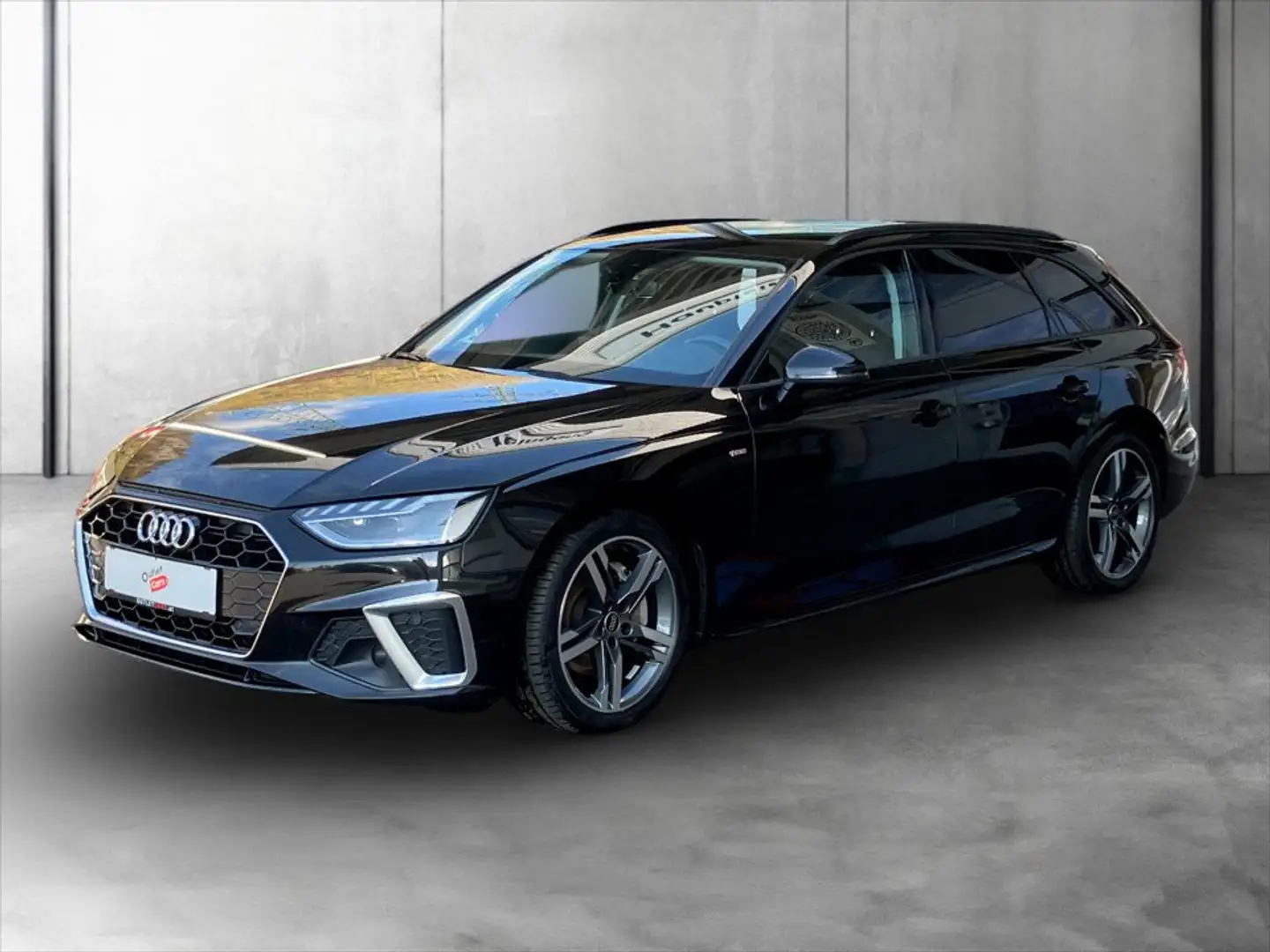 Audi A4 Avant 40 2.0 TDI S-Line S-LINE+LED+NAV+PDC+SHZ Schwarz - 2