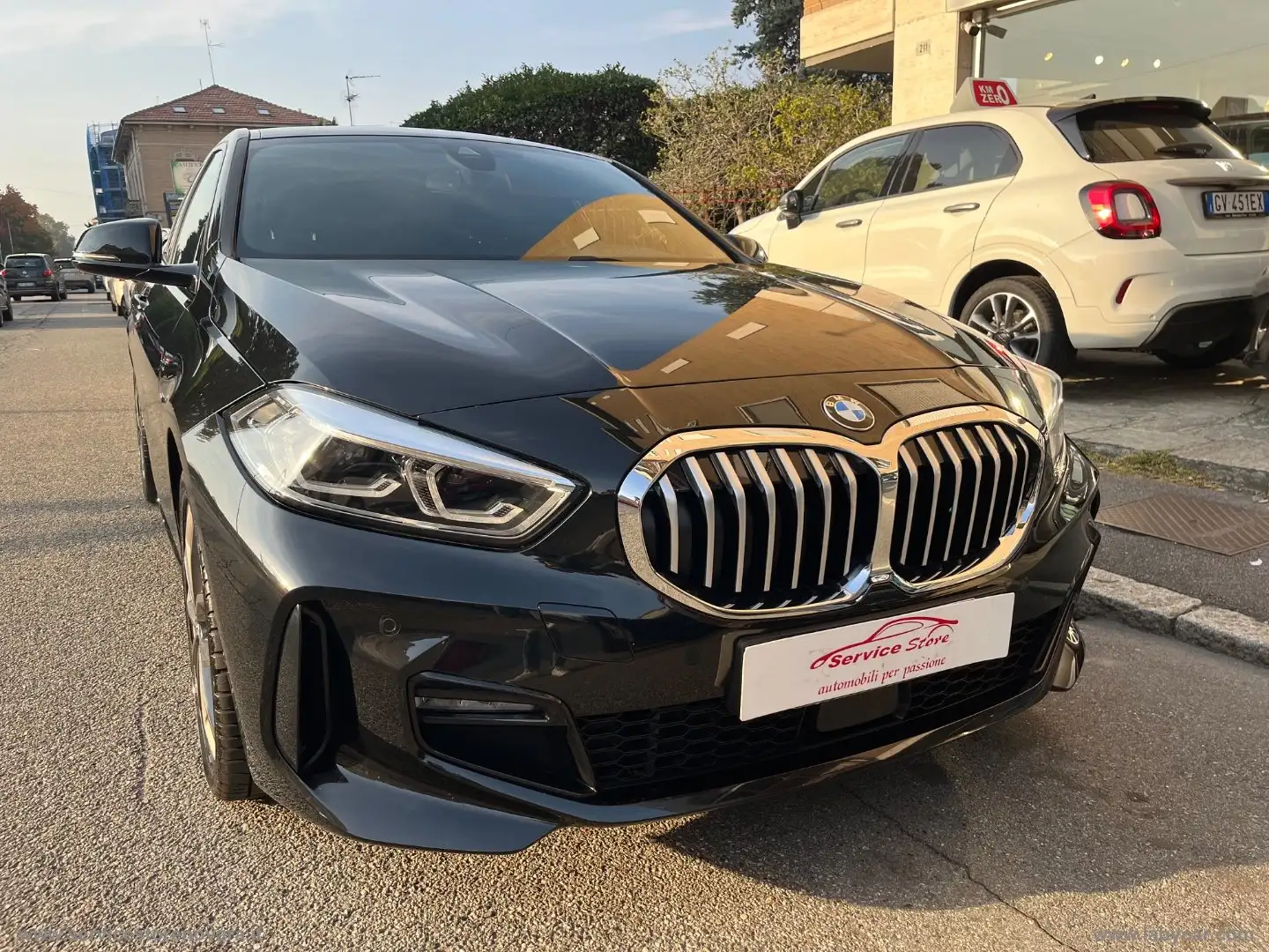BMW 118 118i Msport 5p auto PREZZO REALE Nero - 1