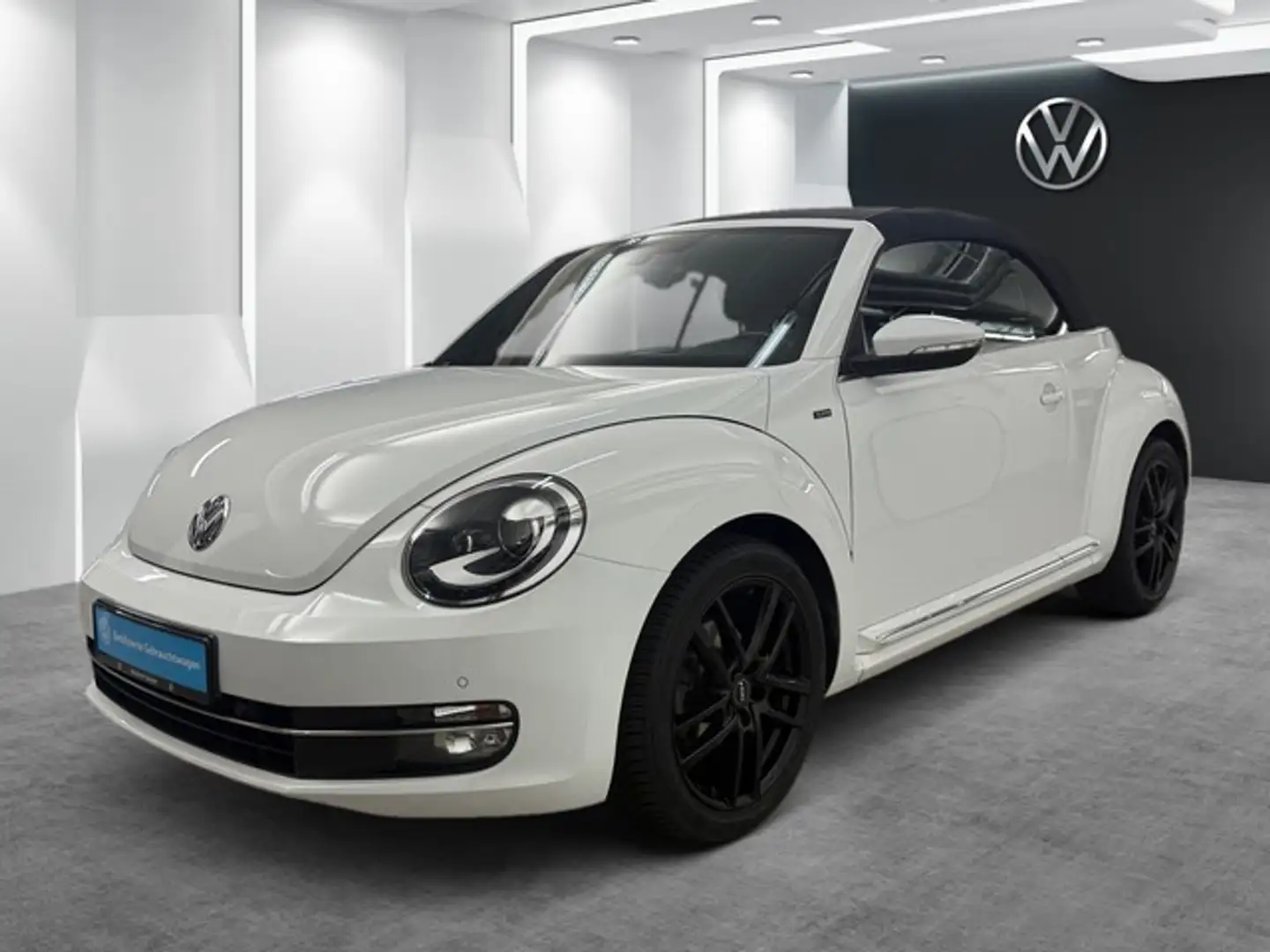 Volkswagen Beetle Cabriolet 1.2TSI Design XENON RFK NAVI Weiß - 2