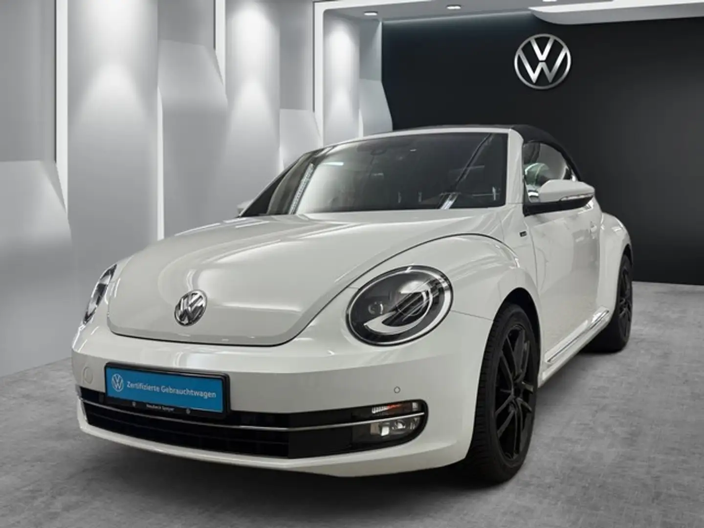 Volkswagen Beetle Cabriolet 1.2TSI Design XENON RFK NAVI Weiß - 1