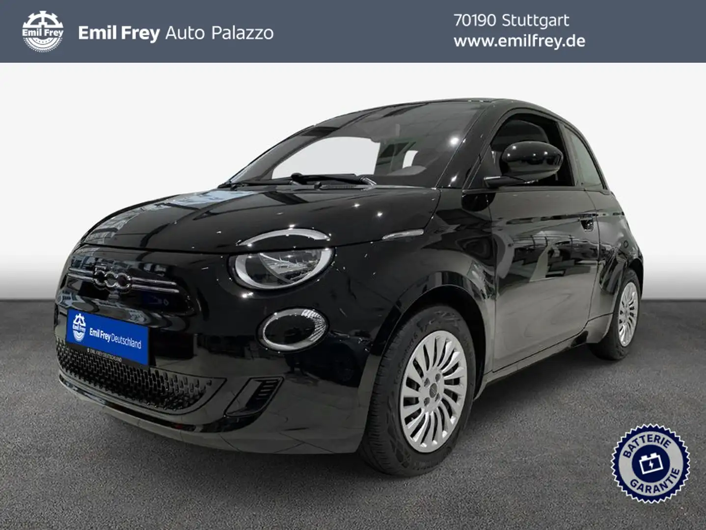 Fiat 500e Action Schwarz - 1