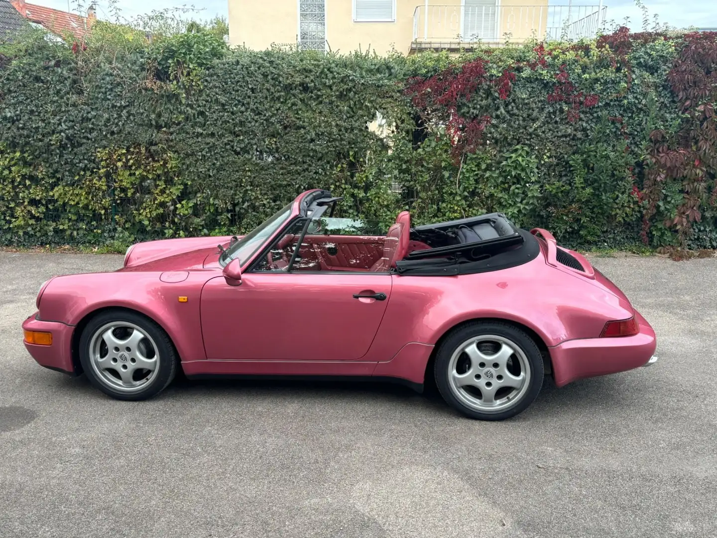 Porsche 964 WTL Cabrio DEUTSCH letzter Halter seit 1996 Rot - 1