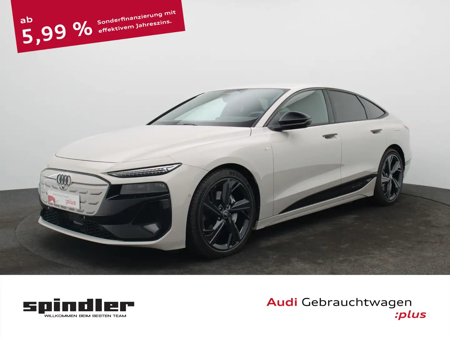 Audi A6 e-tron performance S-Line/ AHK, B&O Beige - 1