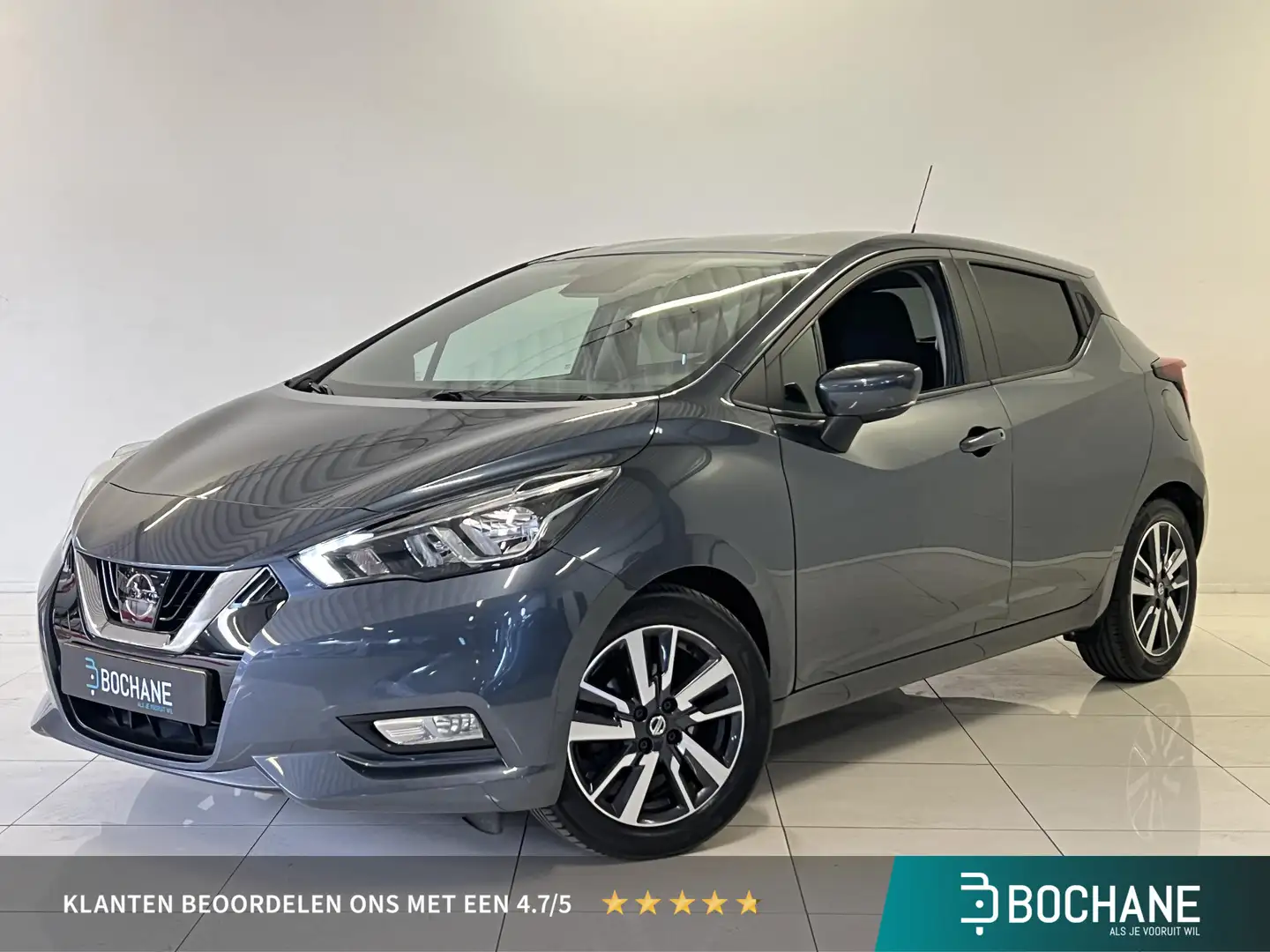 Nissan Micra 0.9 IG-T N-Connecta | Navigatie | Climate Control Grijs - 1