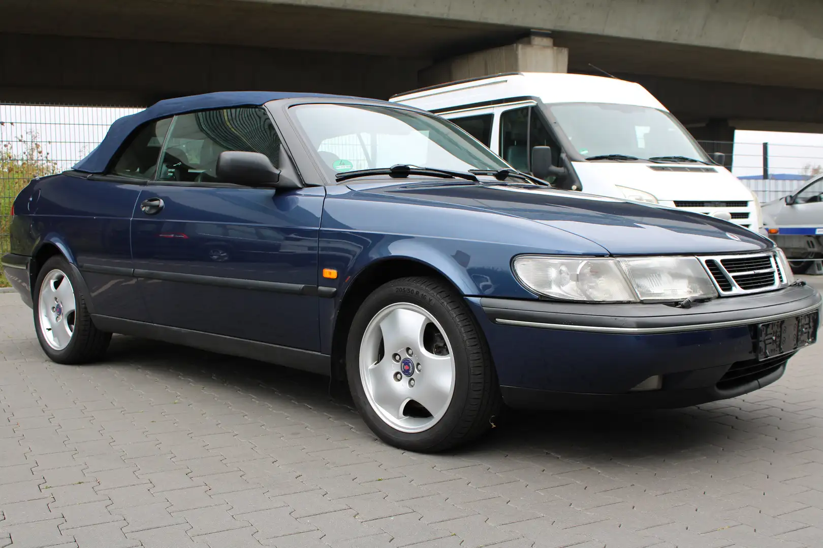 Saab 900 2.3i Cabrio SE Aus 2. Hand Modrá - 2