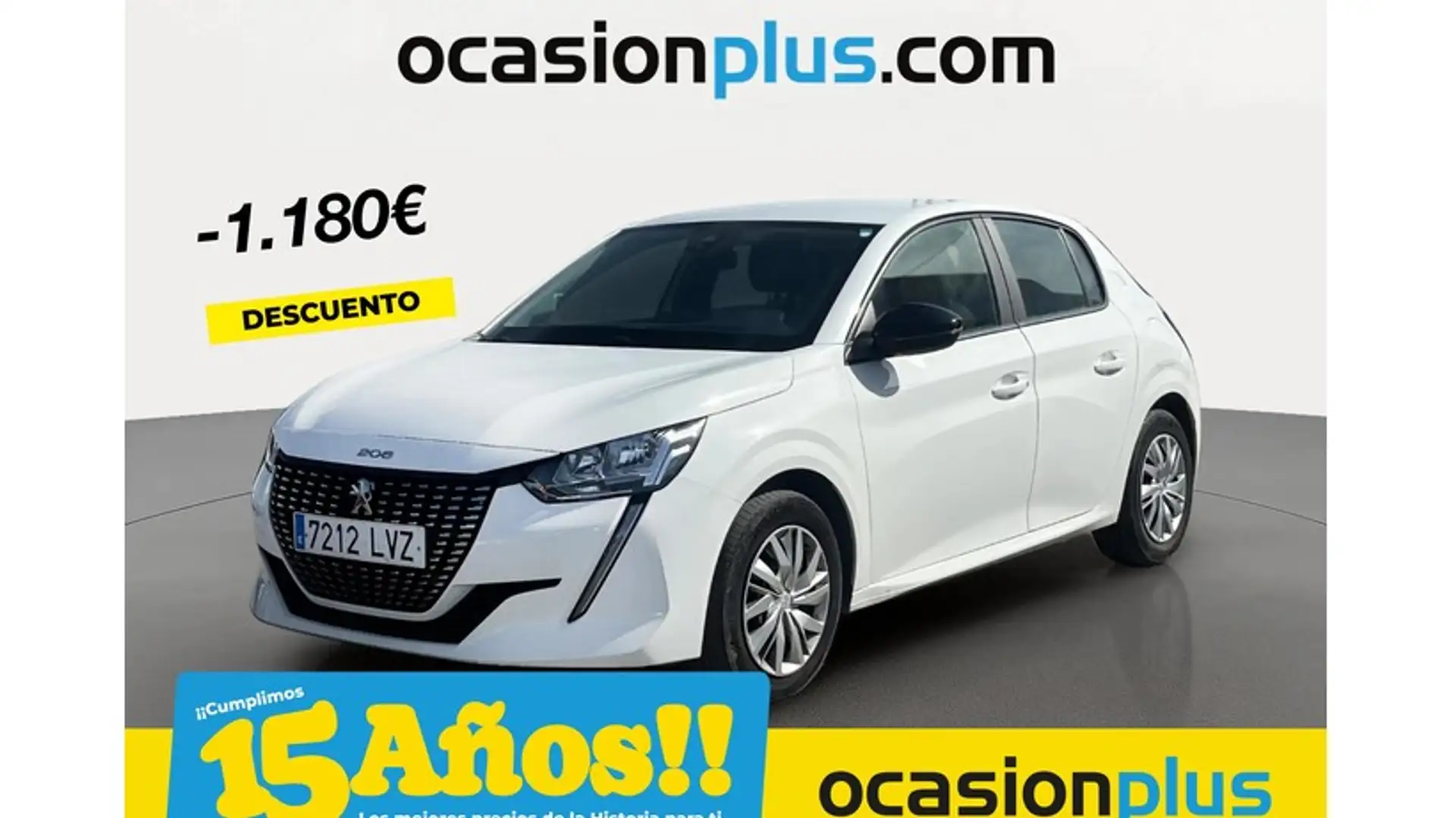 Peugeot 208 1.5 BlueHDi S&S Active 100 Blanco - 1
