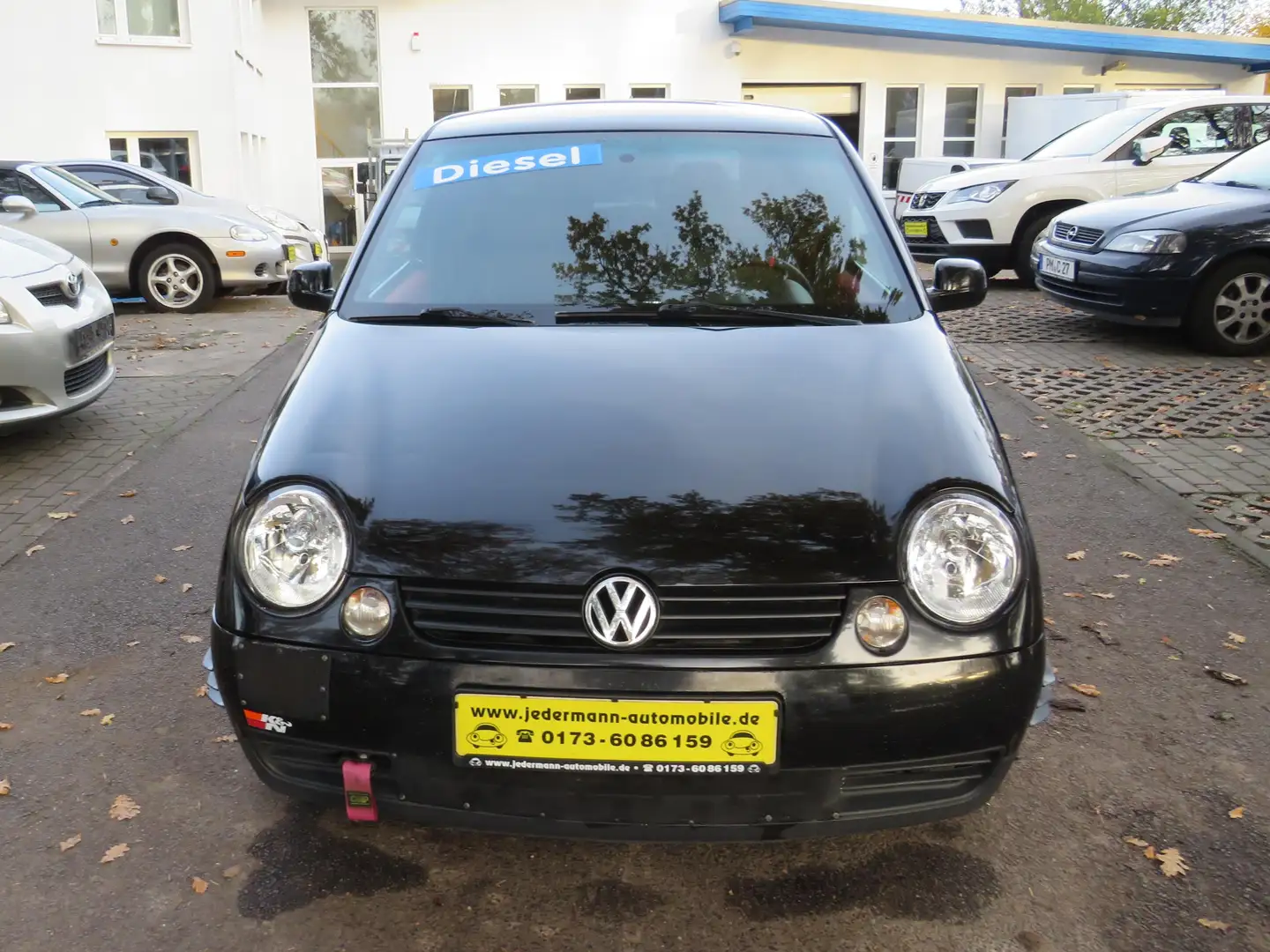 Volkswagen Lupo Basis "geile Optik" ein kleiner Hingucker" Schwarz - 2
