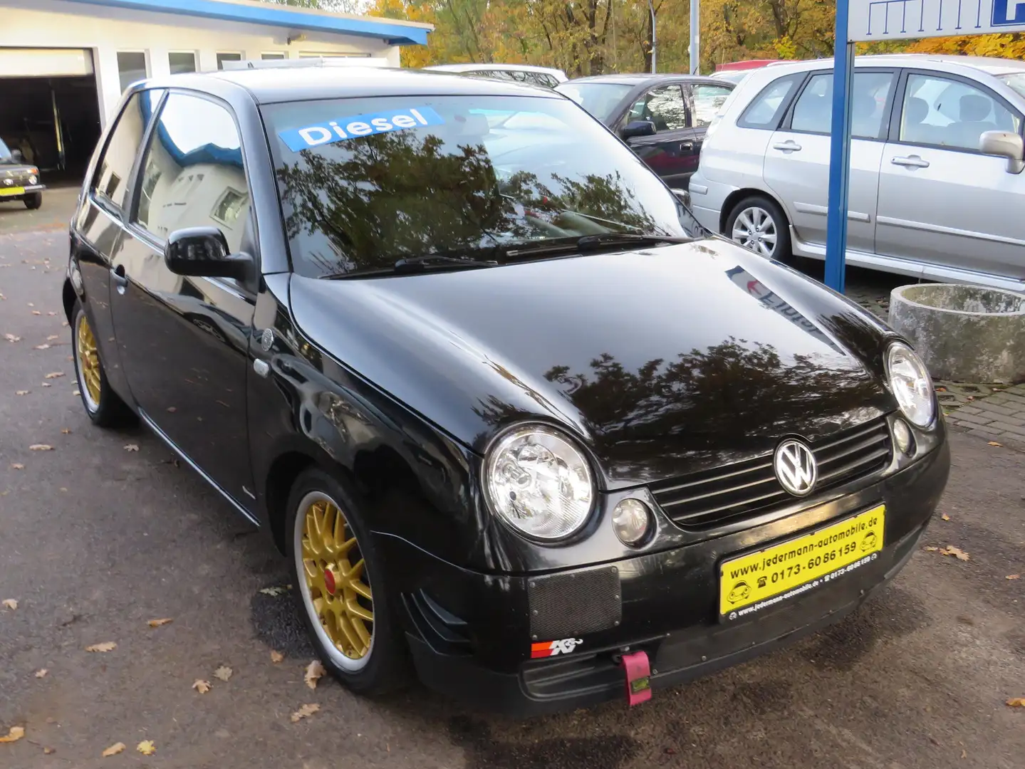 Volkswagen Lupo Basis "geile Optik" ein kleiner Hingucker" Schwarz - 1