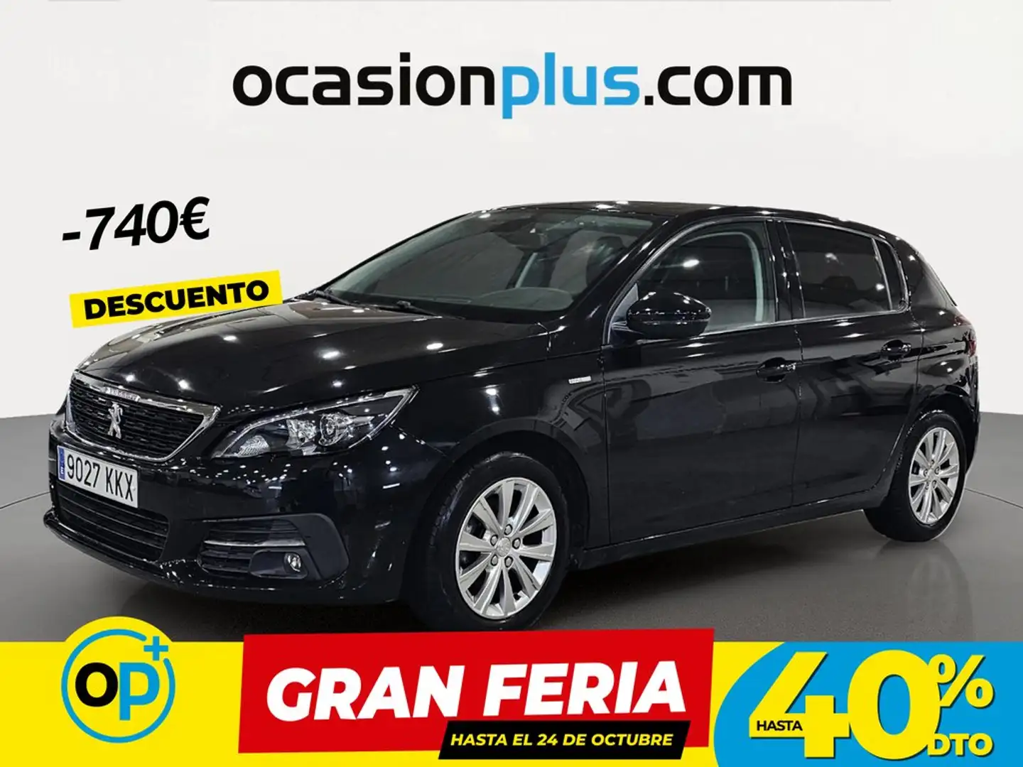 Peugeot 308 1.2 PureTech S&S Style 130 Negro - 1