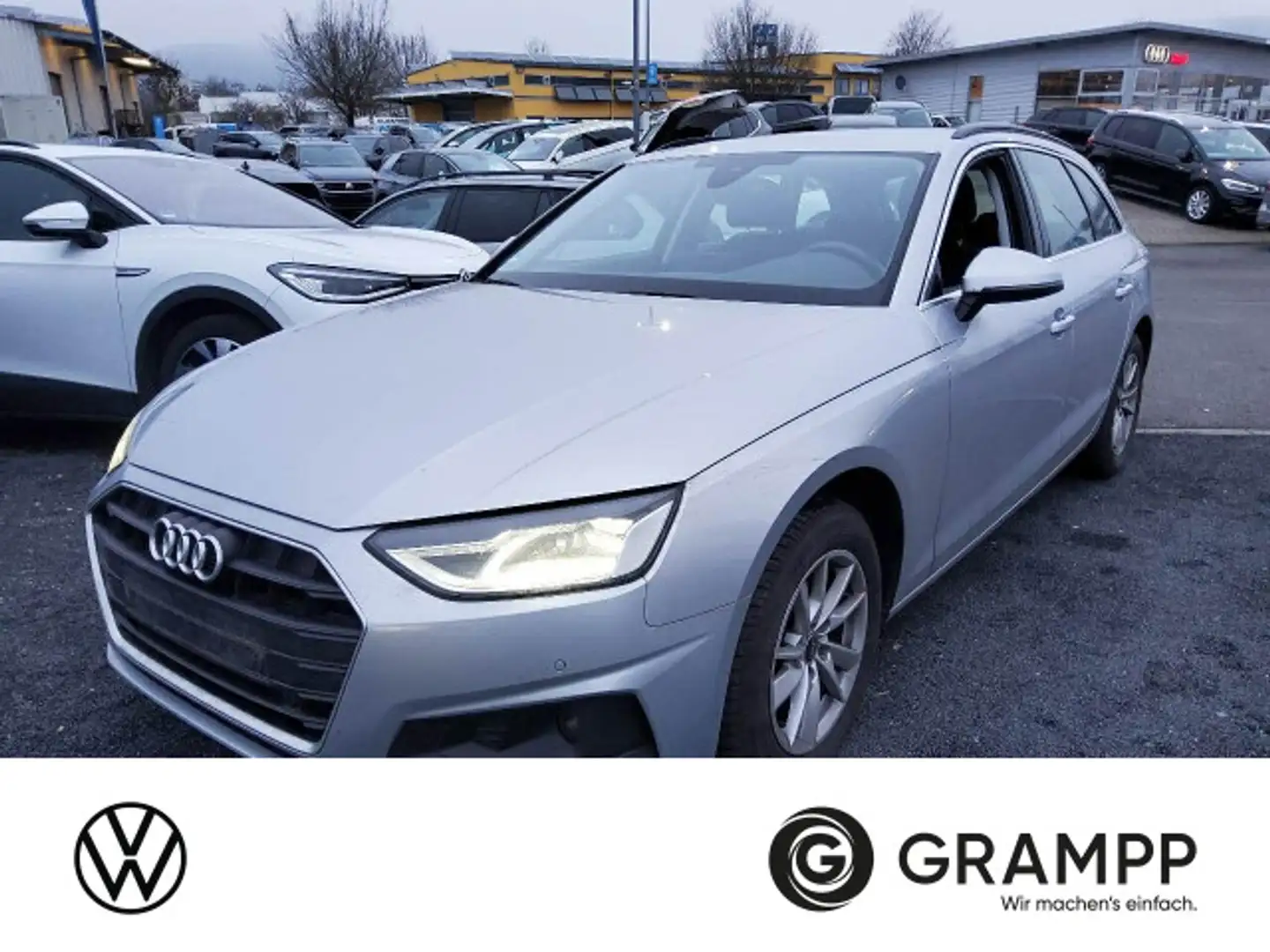 Audi A4 35 TDI S-tronic +AHK+KAMERA+LED+ASSISTS Silber - 1