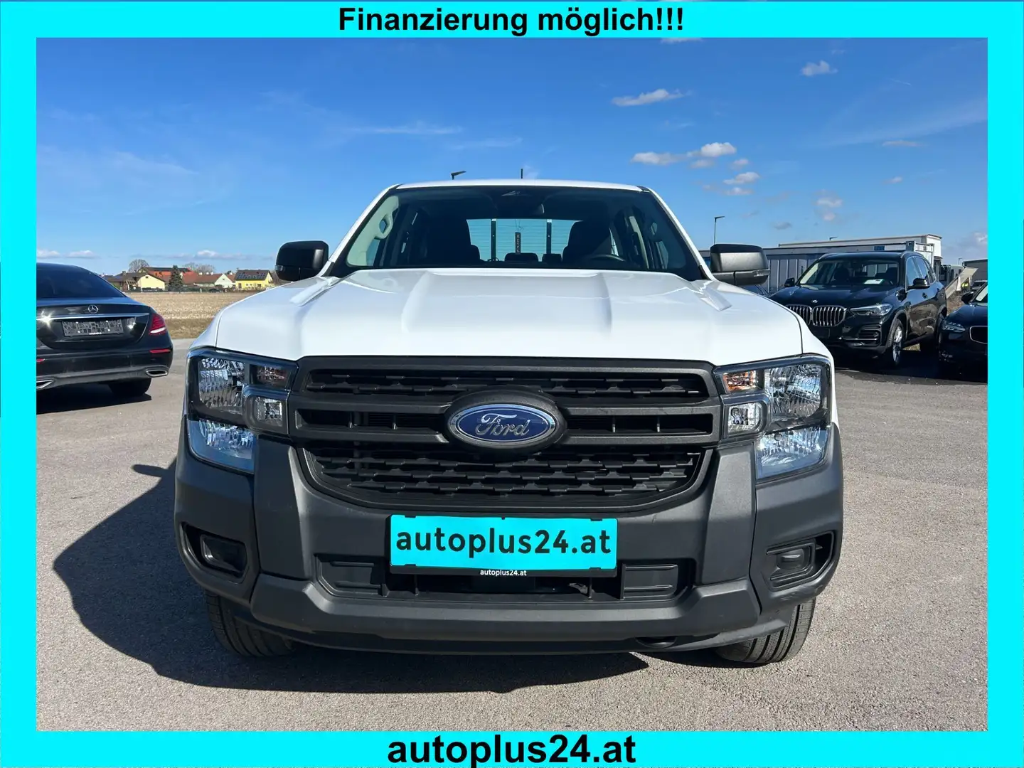 Ford Ranger Doppelkabine XL 4x4 2,0 EcoBlue Weiß - 2