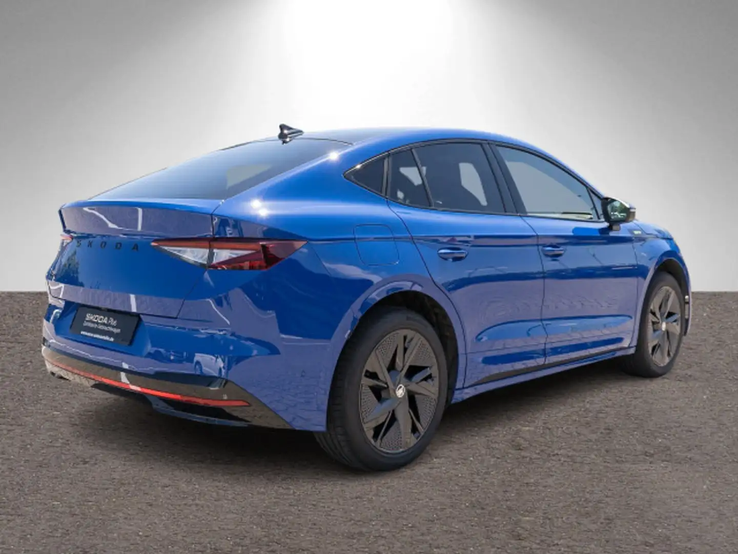 Skoda Enyaq RS Lounge LED Nav 360° Pano HUD ACC Canton Blau - 2