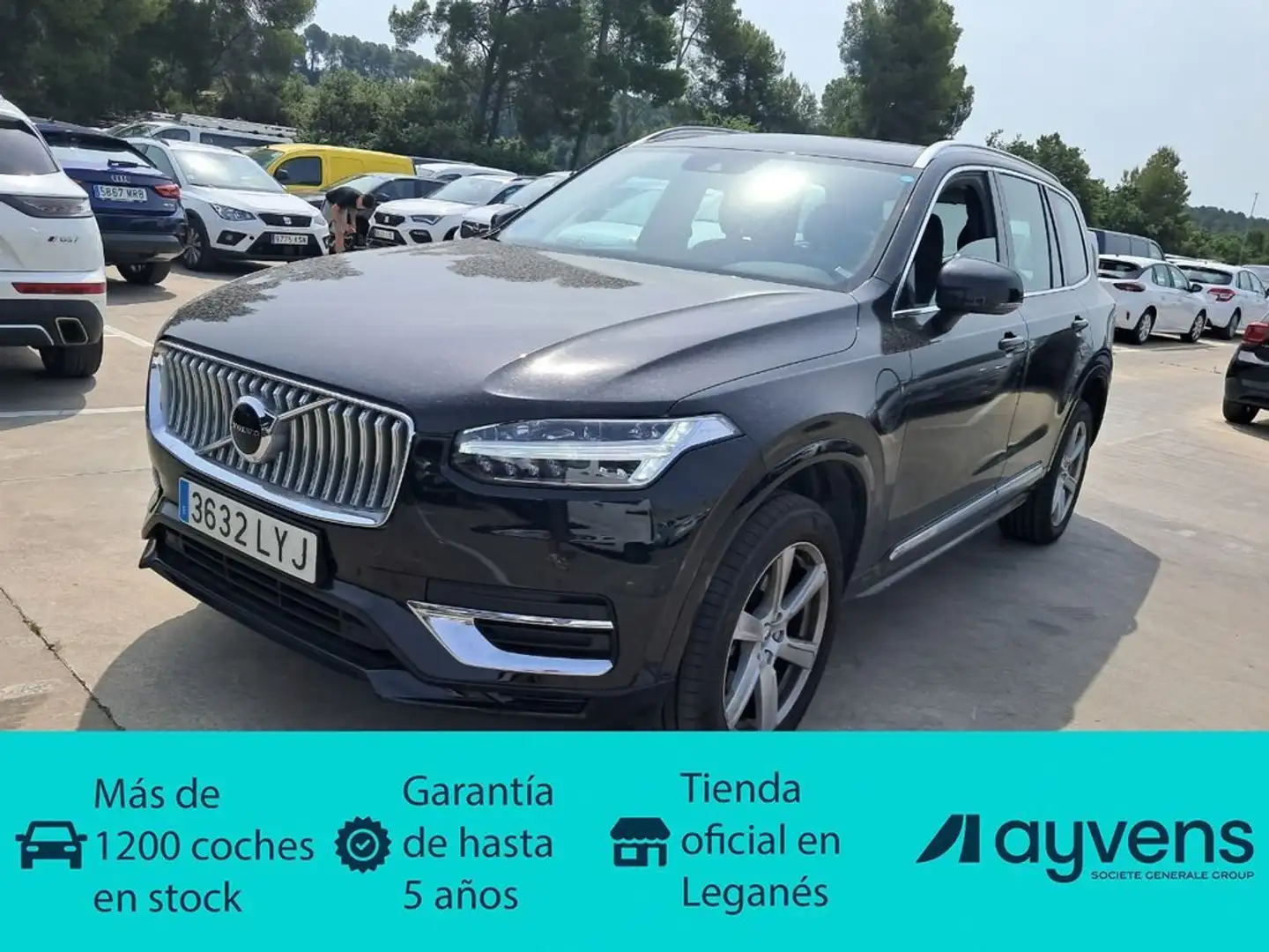 Volvo XC90 T8 Recharge Inscription Expression AWD Aut. Negro - 1