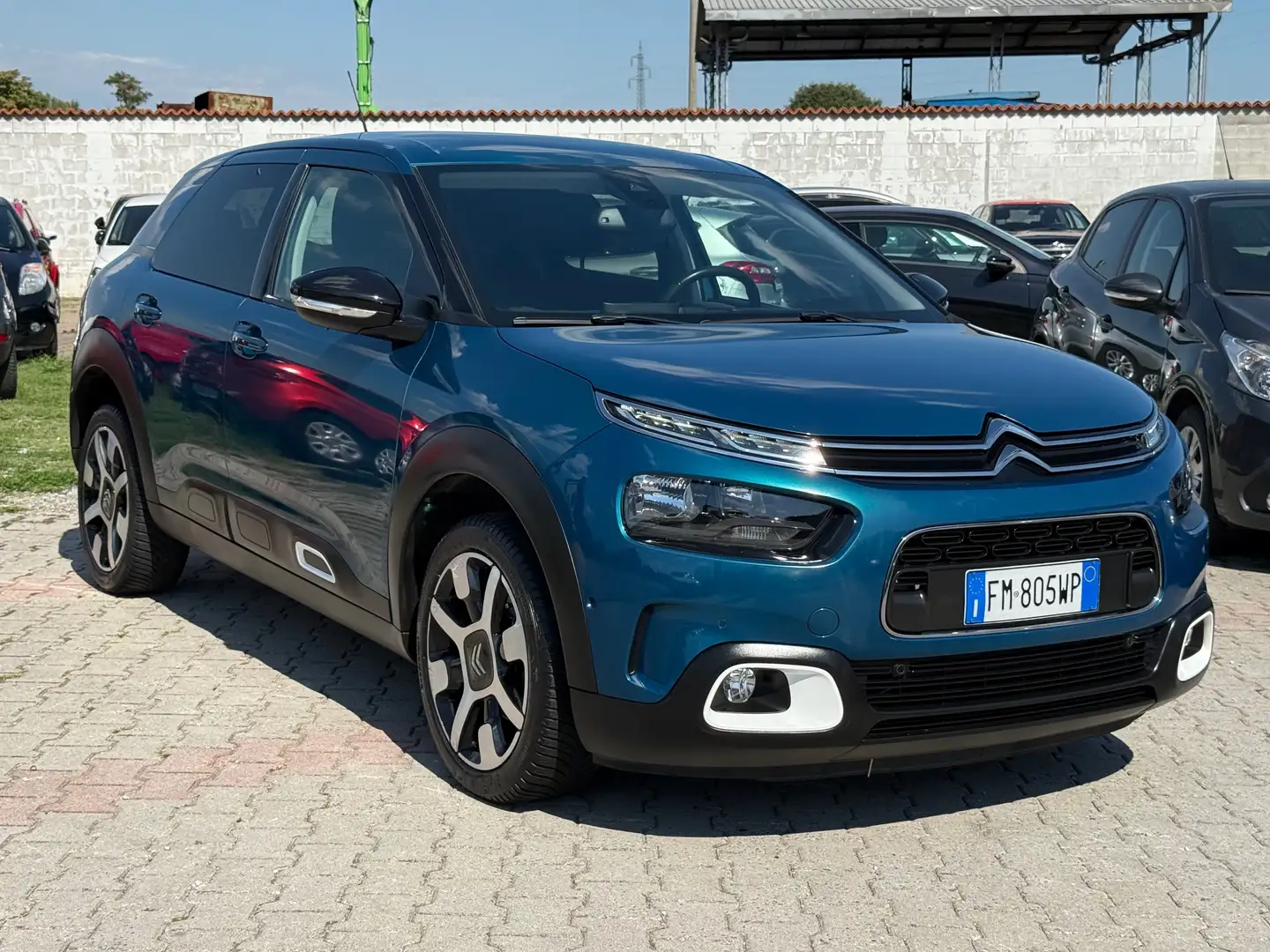 Citroen C4 Cactus PureTech 130cv Shine **TETTO*NAVI*LED** Bleu - 2