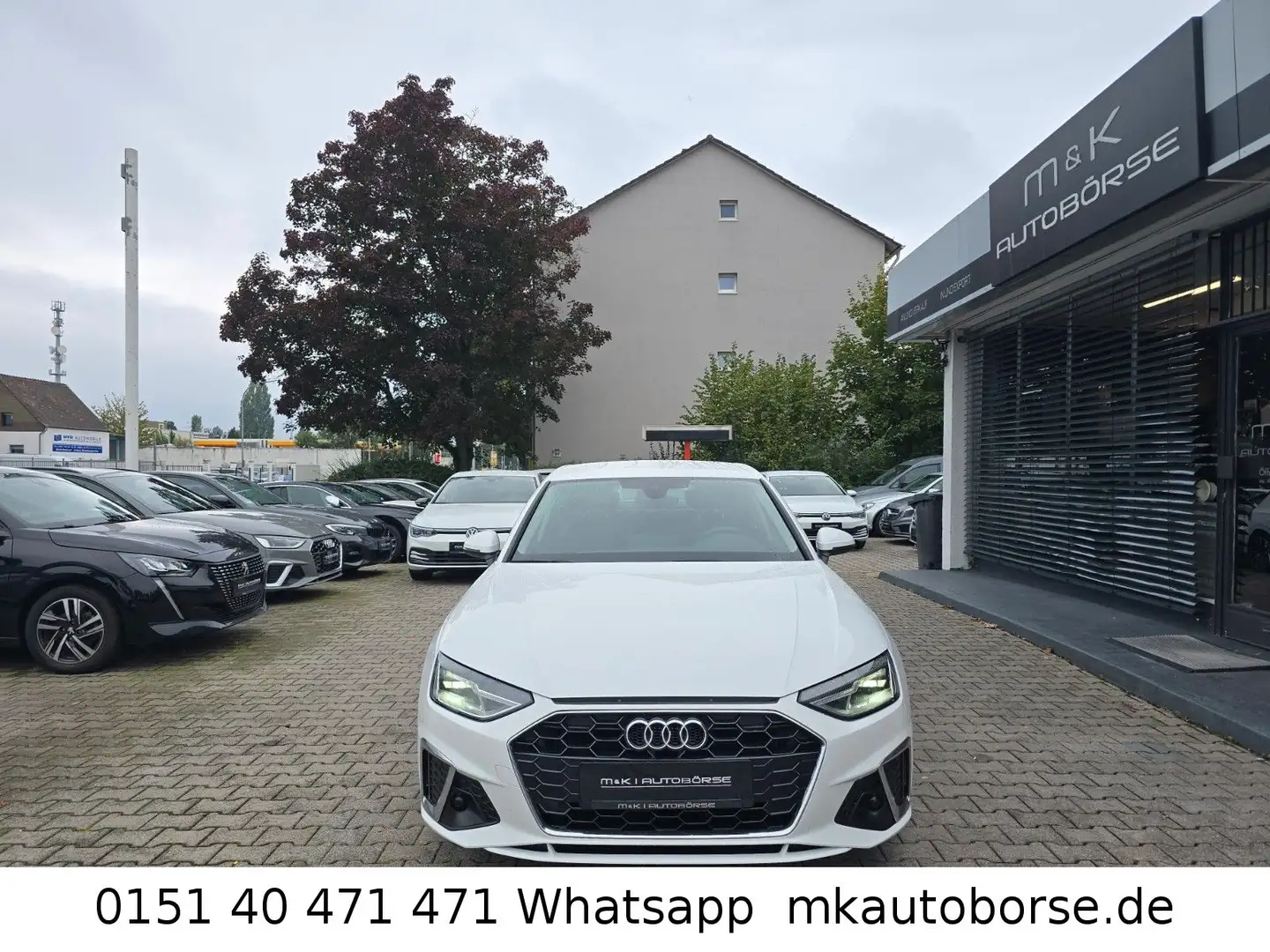 Audi A4 Lim. 35 TDI S Line Blanc - 2