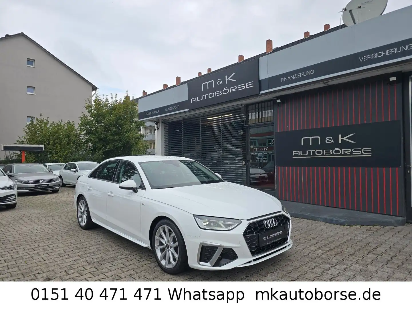 Audi A4 Lim. 35 TDI S Line Blanc - 1