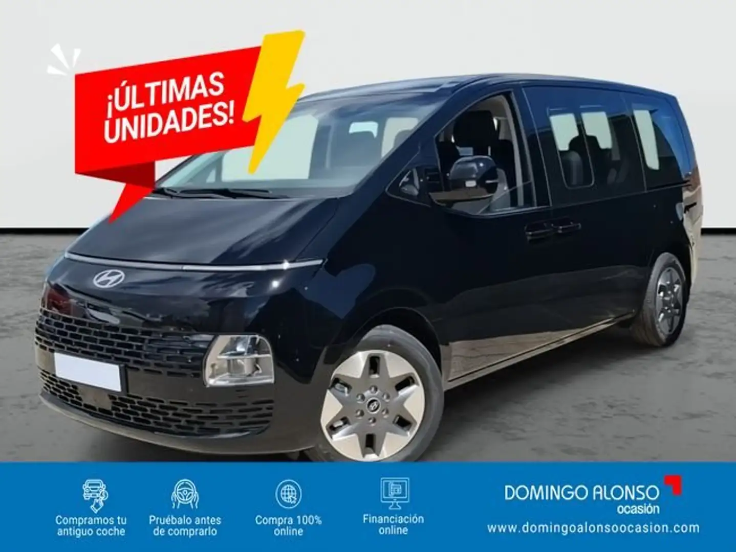 Hyundai STARIA Híbrida 1.6 T-GDi 167 kW (225 CV) AT6 2WD SmartSe Negro - 1