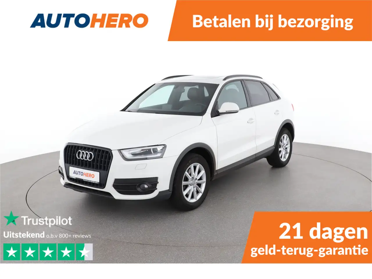 Audi Q3 SUV/4x4/Pick-up in Wit tweedehands in AMSTERDAM voor € 16.249,-