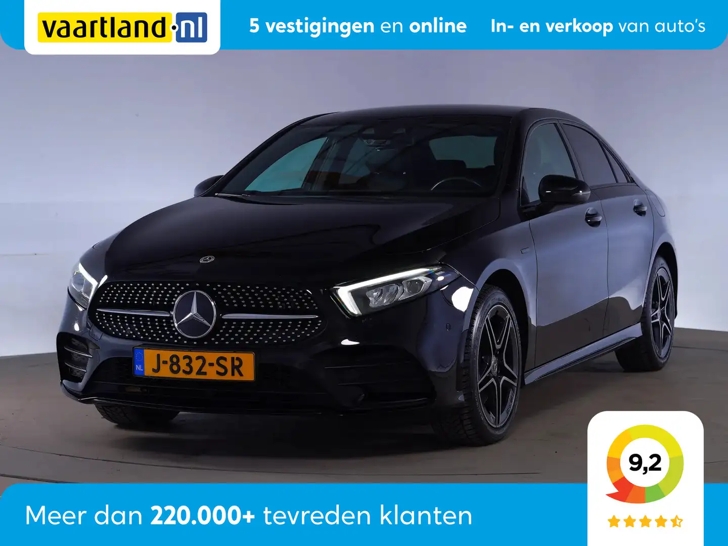 Mercedes-Benz A 250 e Business Solution AMG Aut [ Sfeerled Stoelverwar Zwart - 1