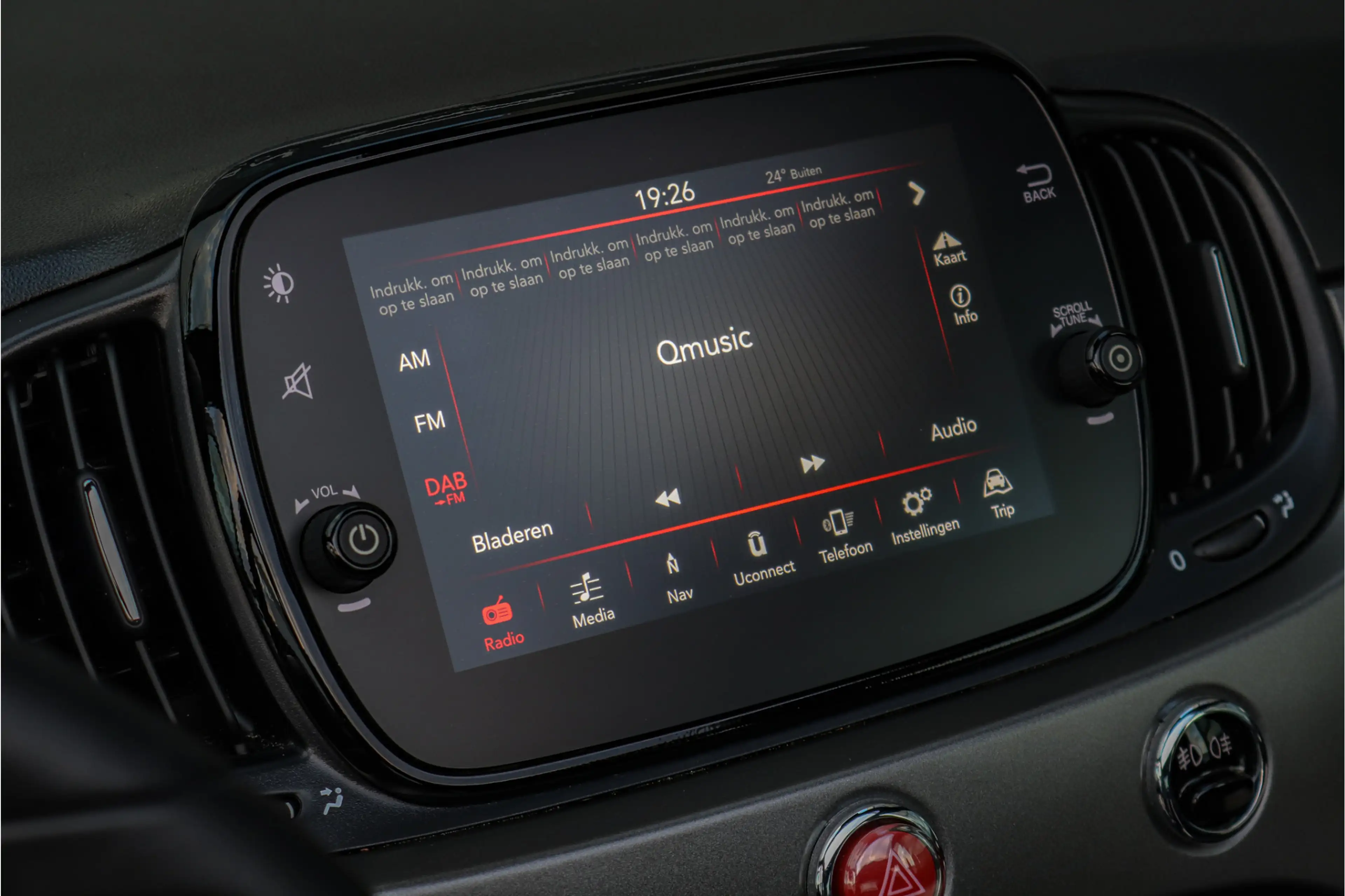 Fiat 500C 1.2 S Navi Carplay Airco Black on black PDC — photo 14