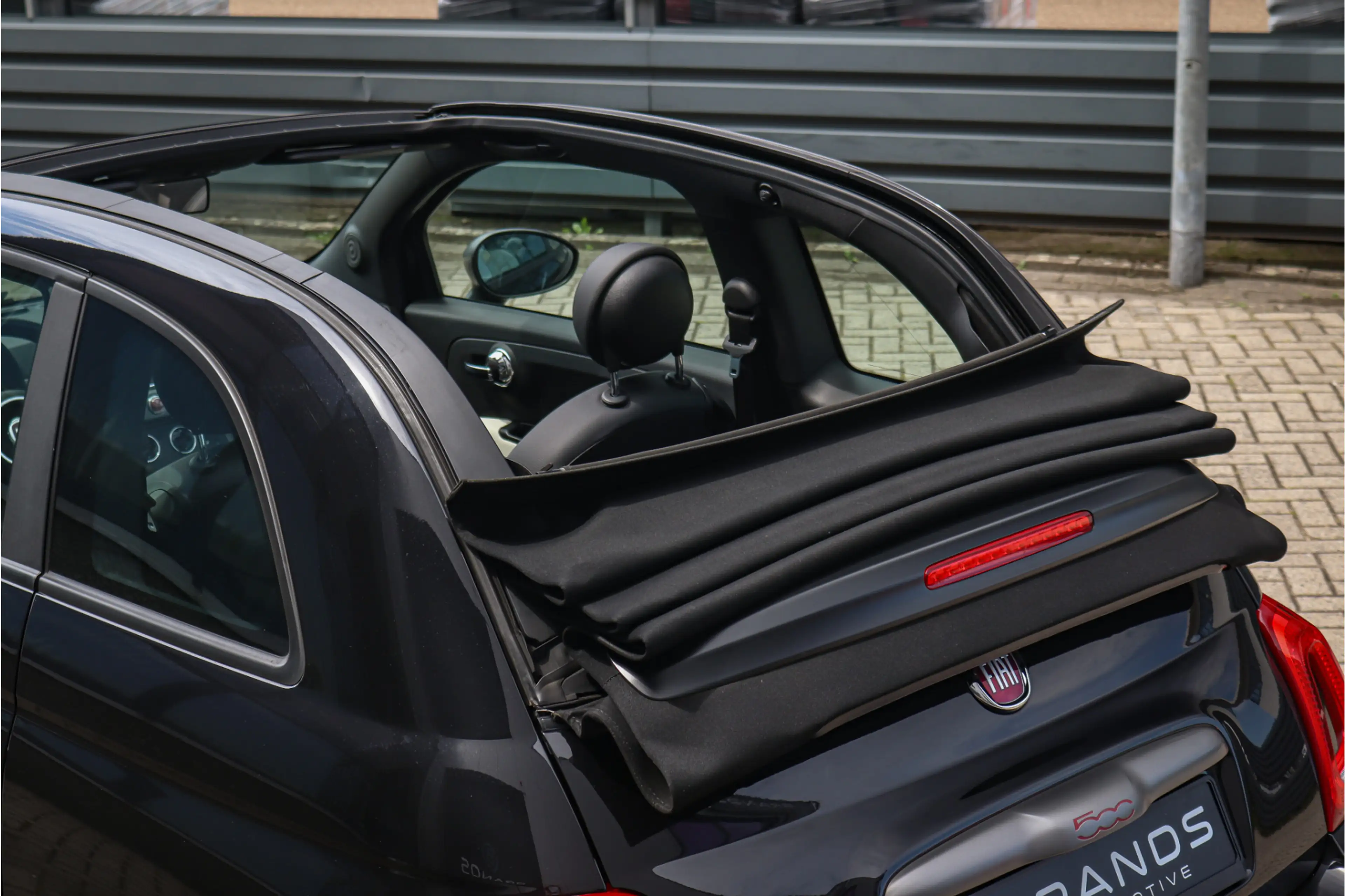 Fiat 500C 1.2 S Navi Carplay Airco Black on black PDC — photo 23